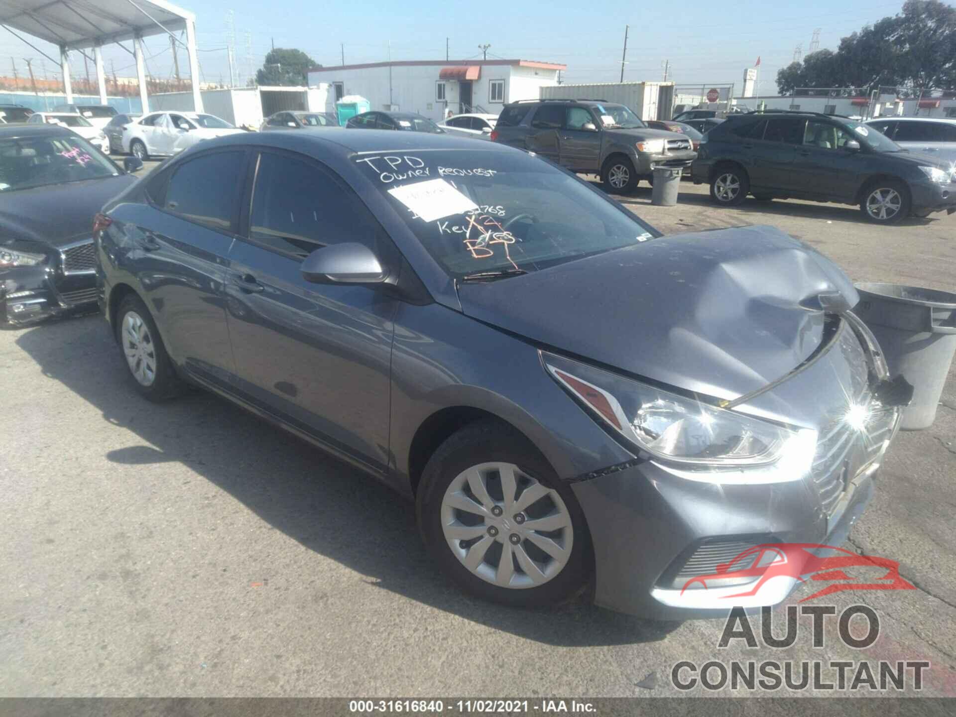 HYUNDAI ACCENT 2019 - 3KPC24A38KE083940