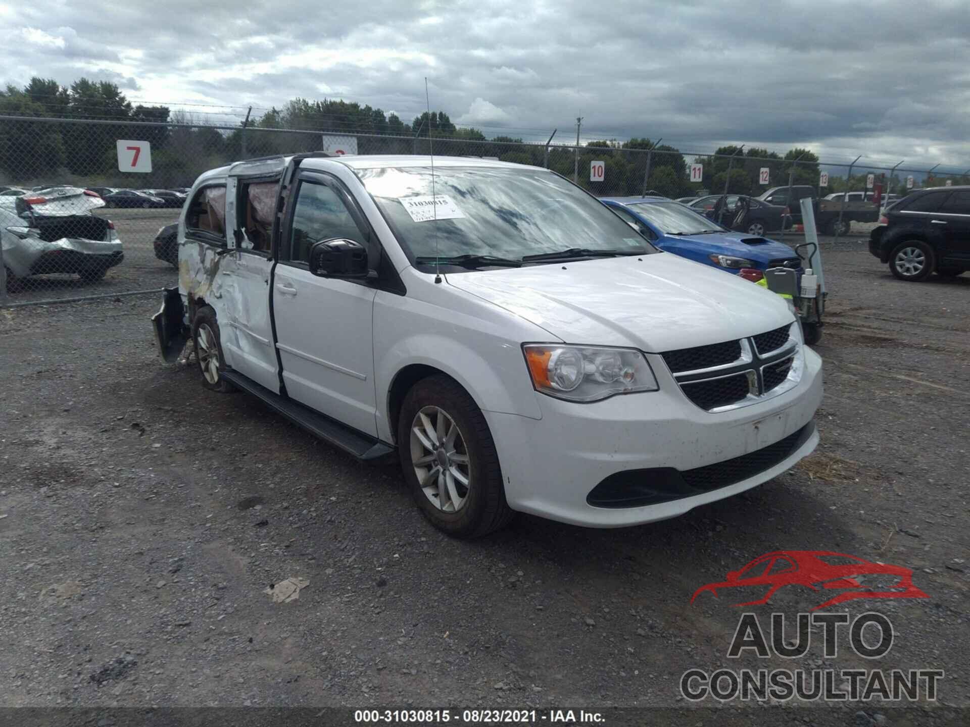 DODGE GRAND CARAVAN 2016 - 2C4RDGCG0GR328497