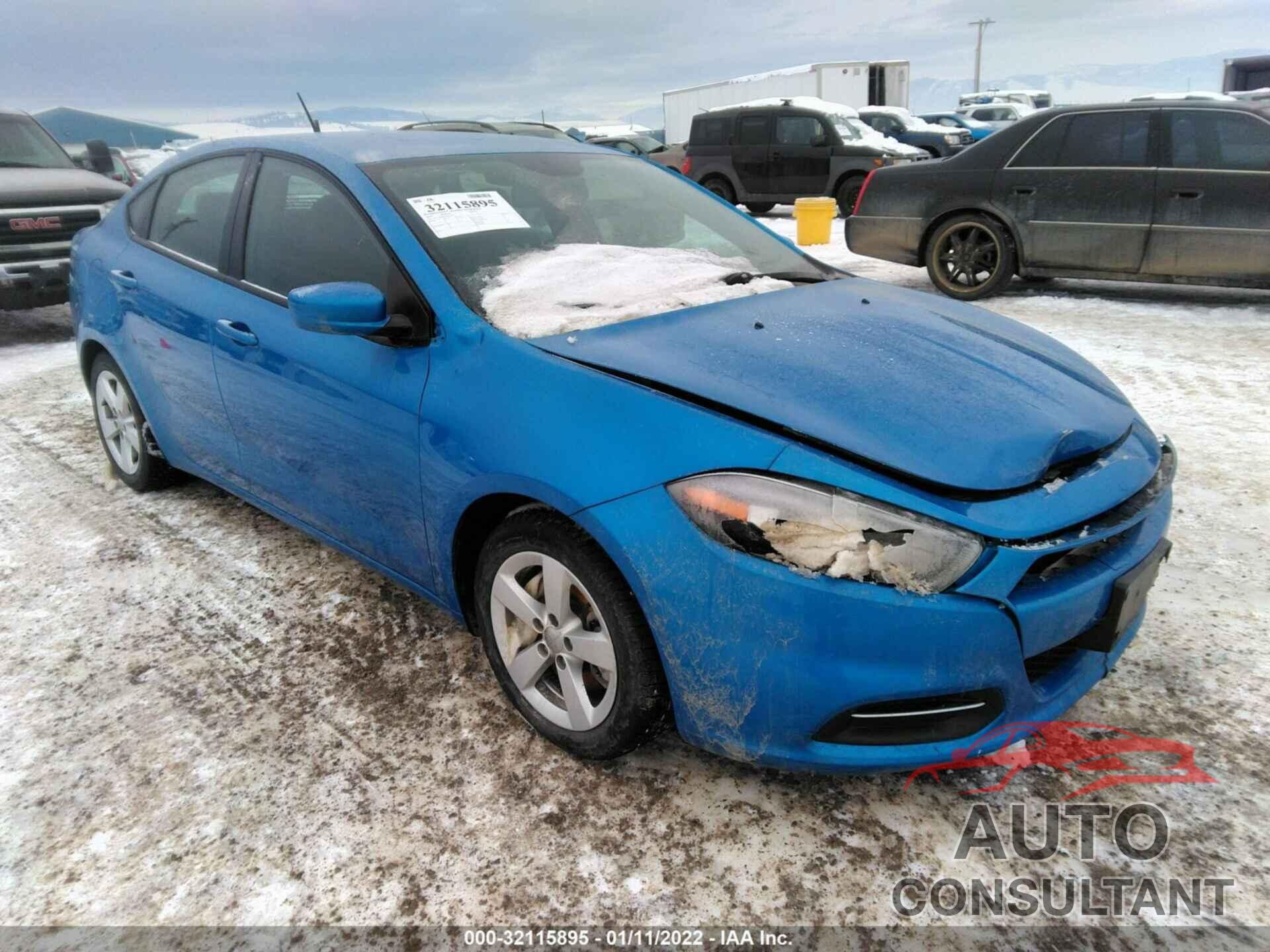 DODGE DART 2016 - 1C3CDFBB5GD609787