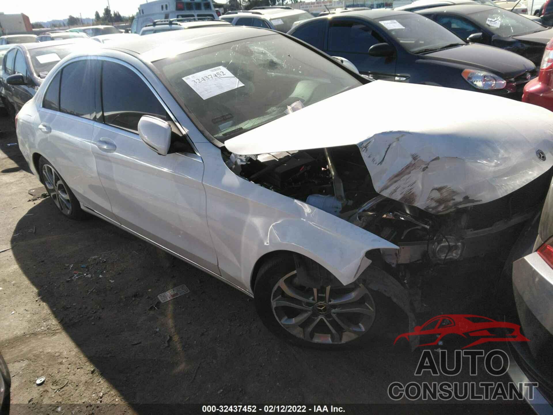 MERCEDES-BENZ C-CLASS 2018 - WDDWF4JB1JR408879