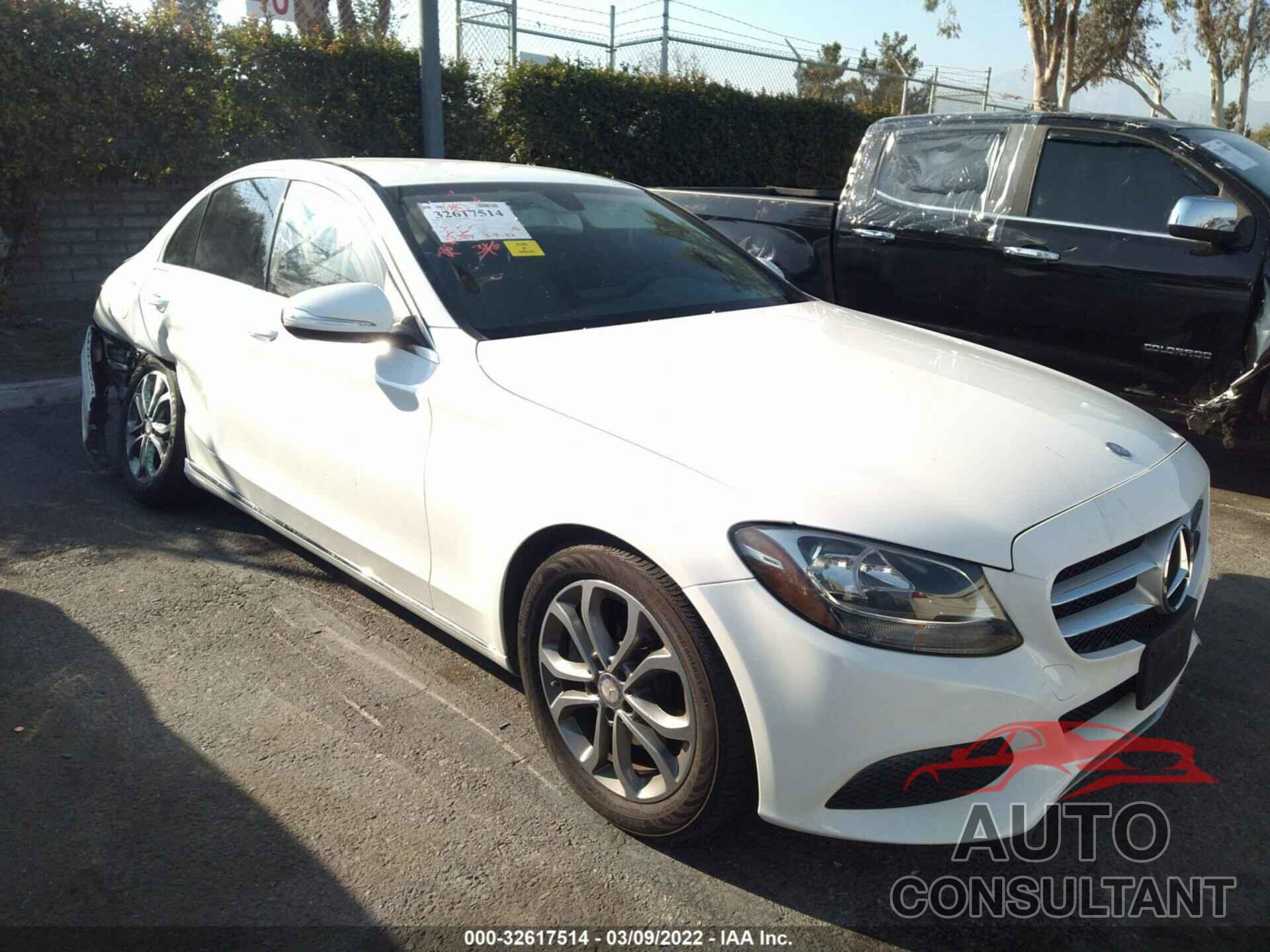 MERCEDES-BENZ C-CLASS 2017 - 55SWF4JB7HU184123