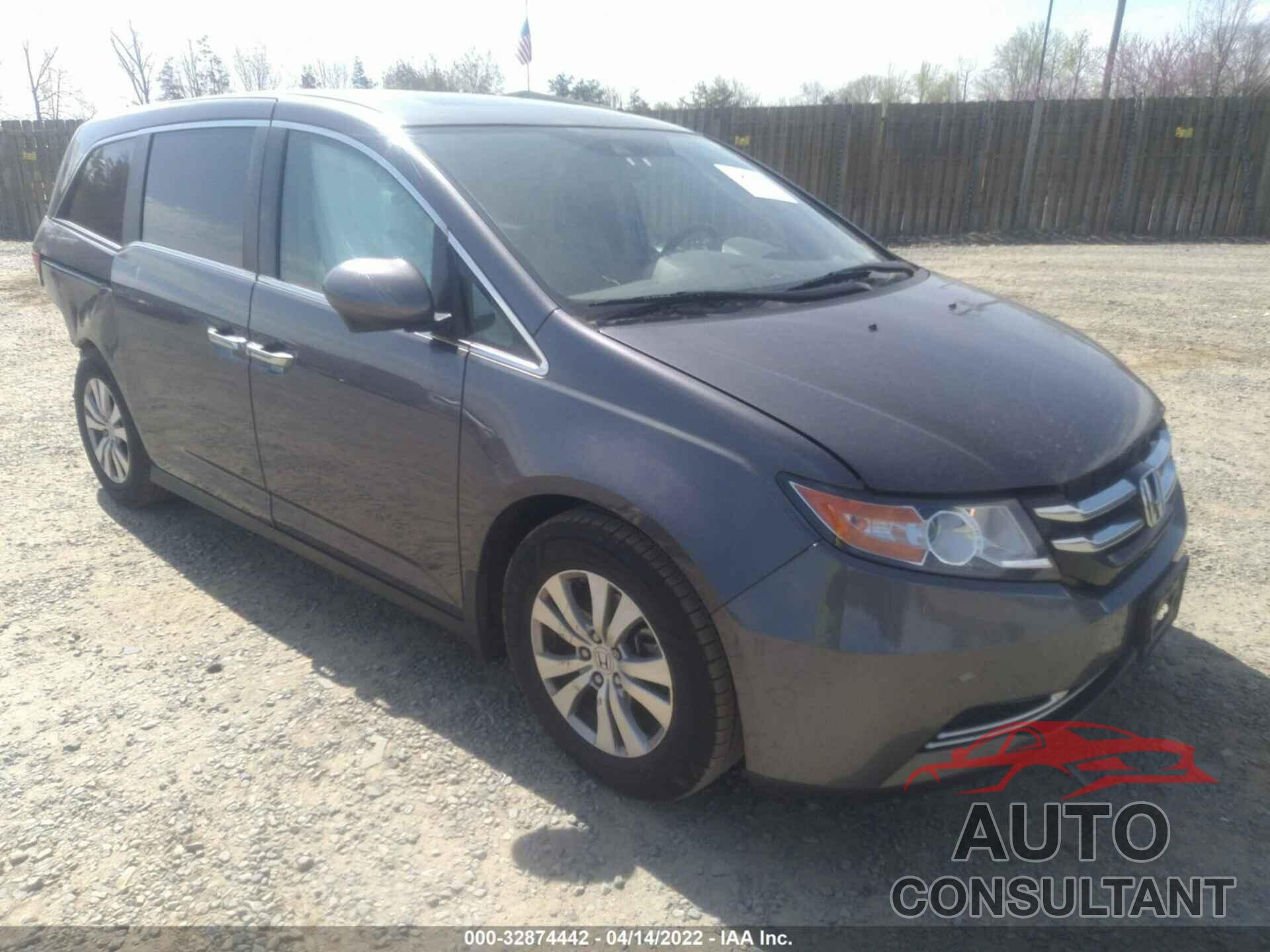 HONDA ODYSSEY 2016 - 5FNRL5H62GB094754