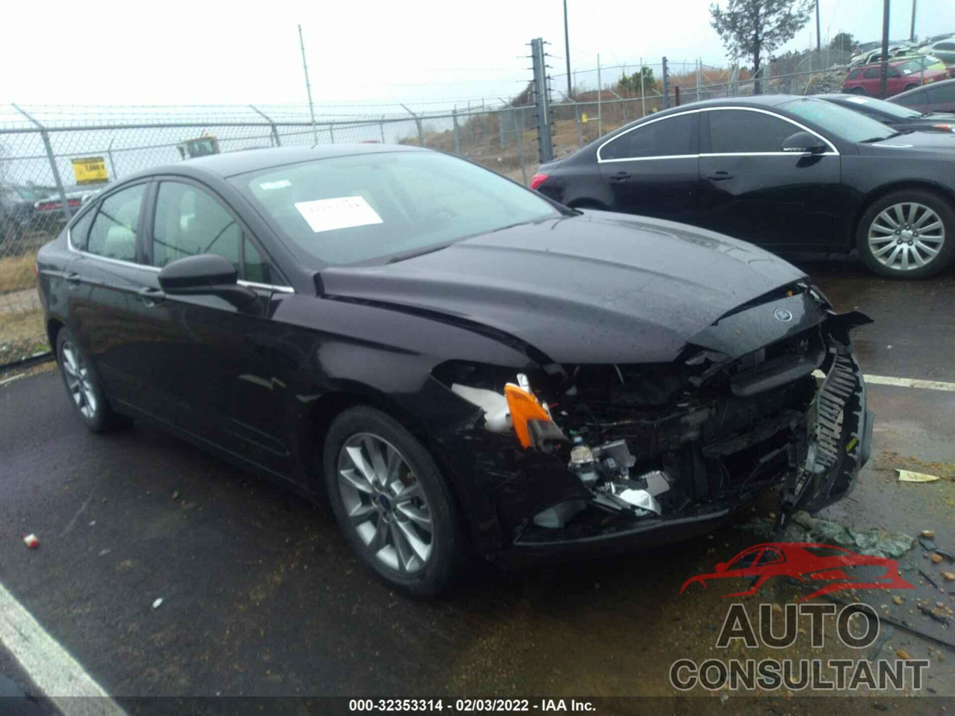 FORD FUSION 2017 - 3FA6P0H78HR370413
