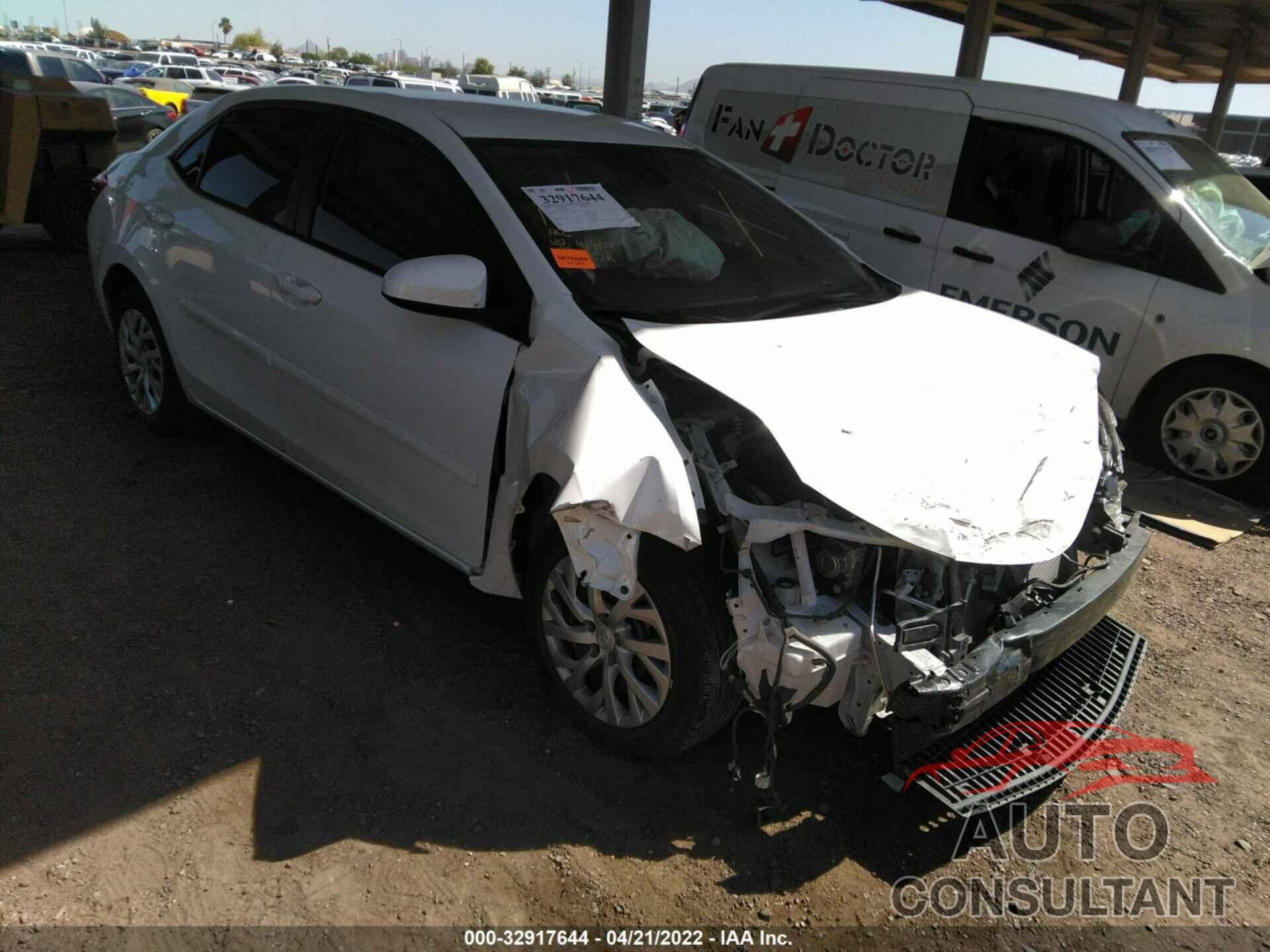 TOYOTA COROLLA 2019 - 5YFBURHE9KP888421