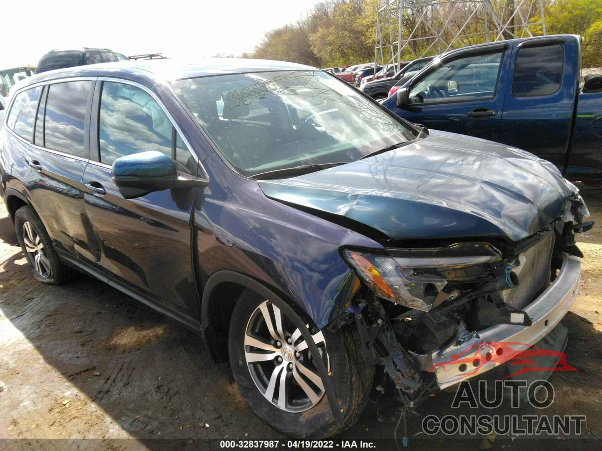 HONDA PILOT 2016 - 5FNYF6H50GB058108