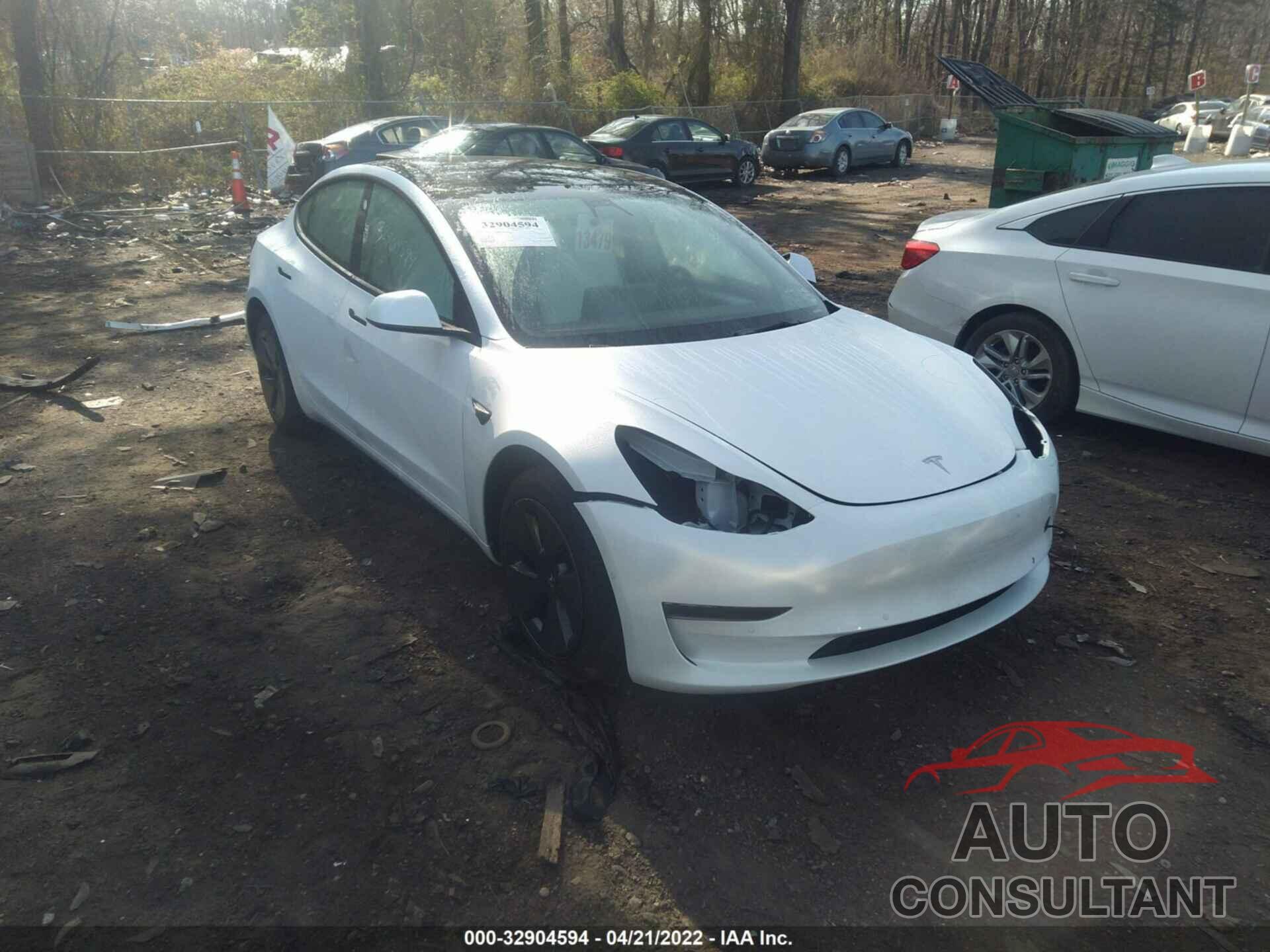 TESLA MODEL 3 2022 - 5YJ3E1EA2NF118811