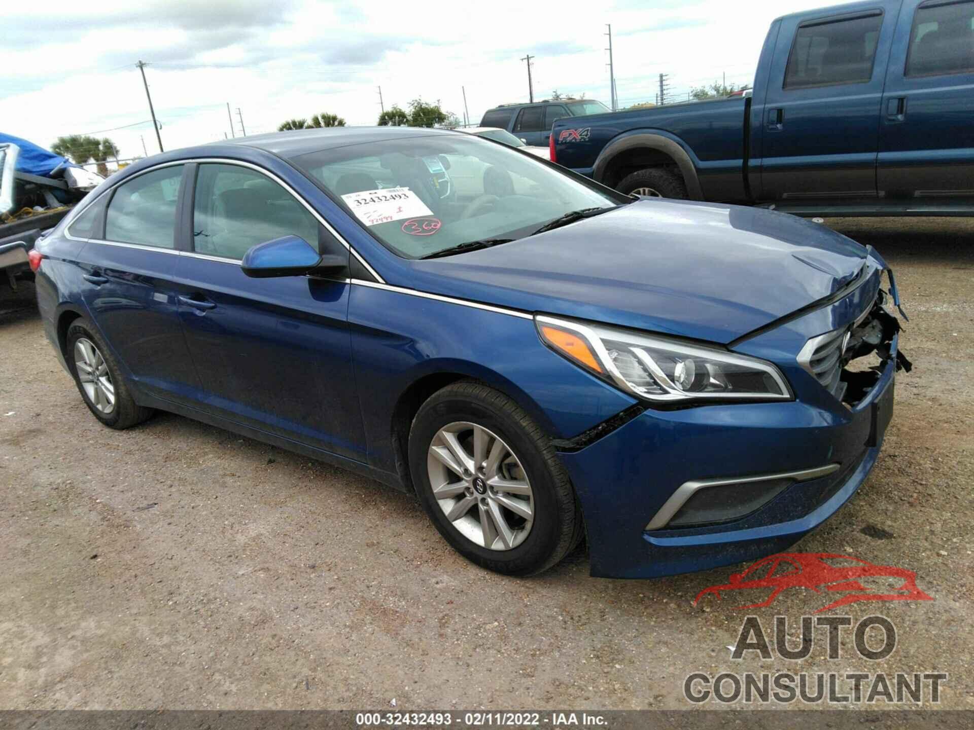 HYUNDAI SONATA 2016 - 5NPE24AF0GH276346
