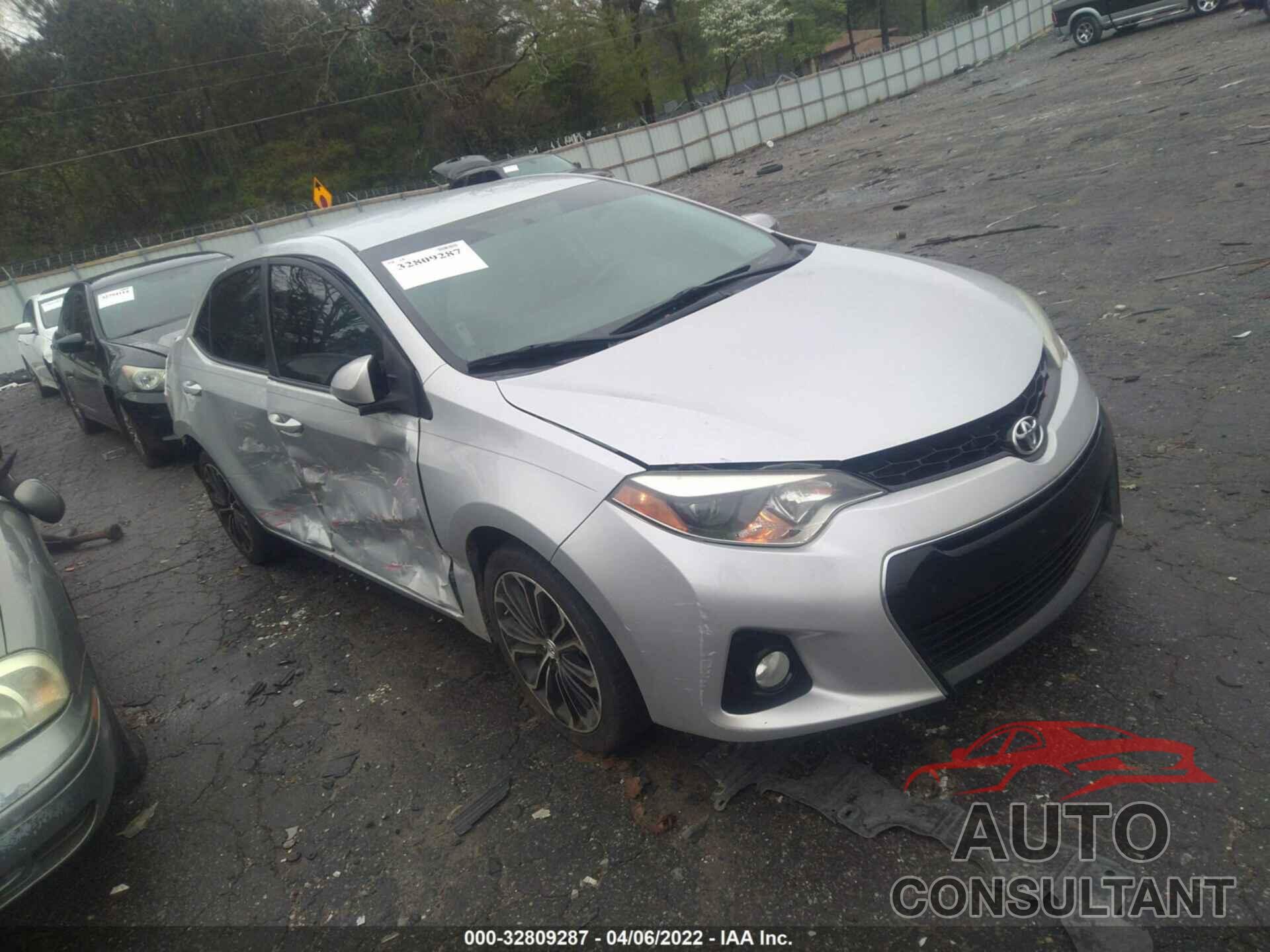 TOYOTA COROLLA 2016 - 2T1BURHE5GC482885