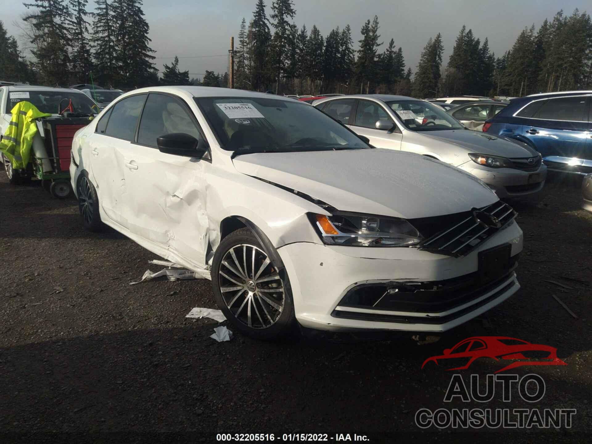 VOLKSWAGEN JETTA SEDAN 2016 - 3VWD17AJ9GM364940