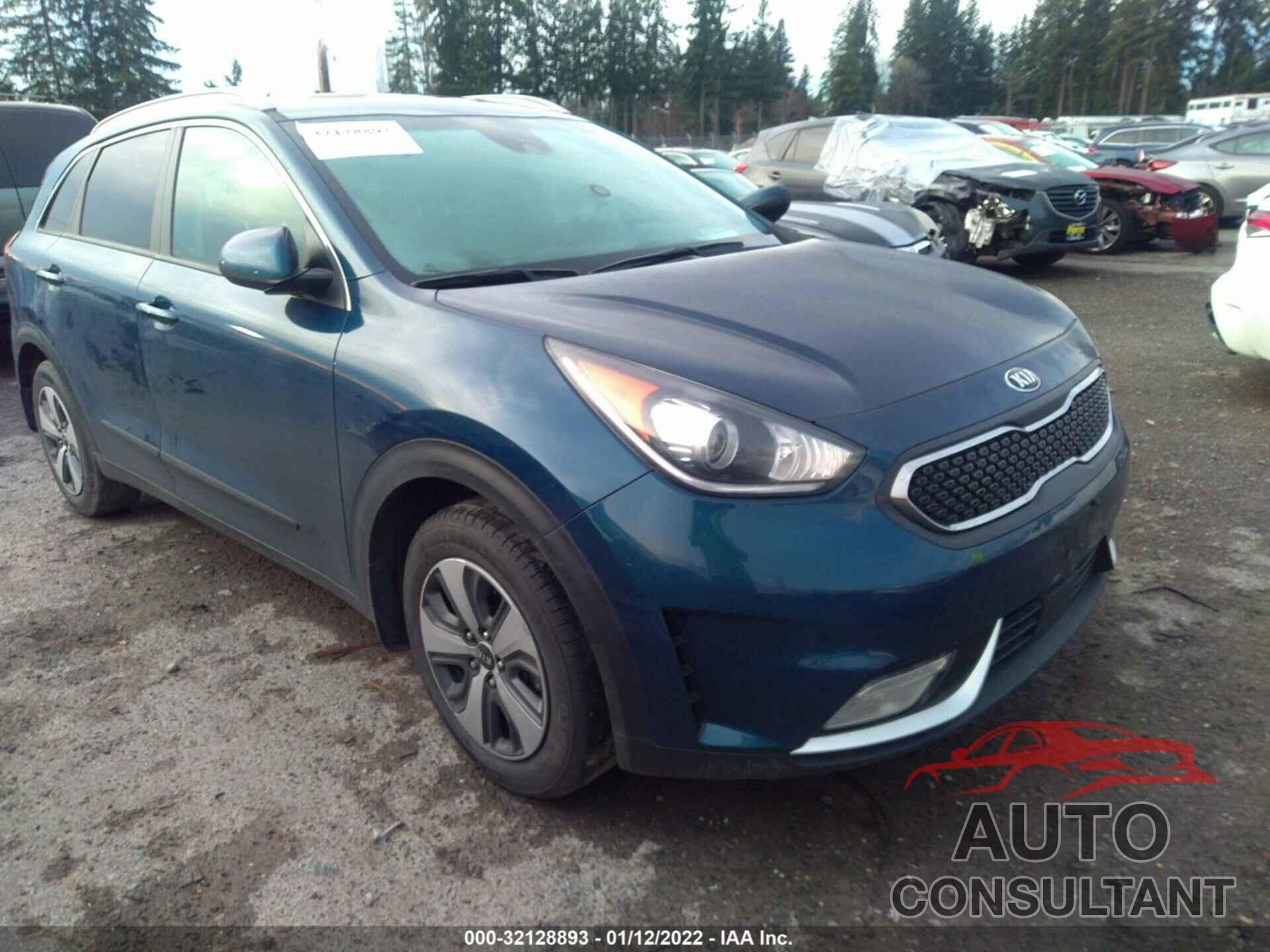 KIA NIRO 2017 - KNDCB3LCXH5075222