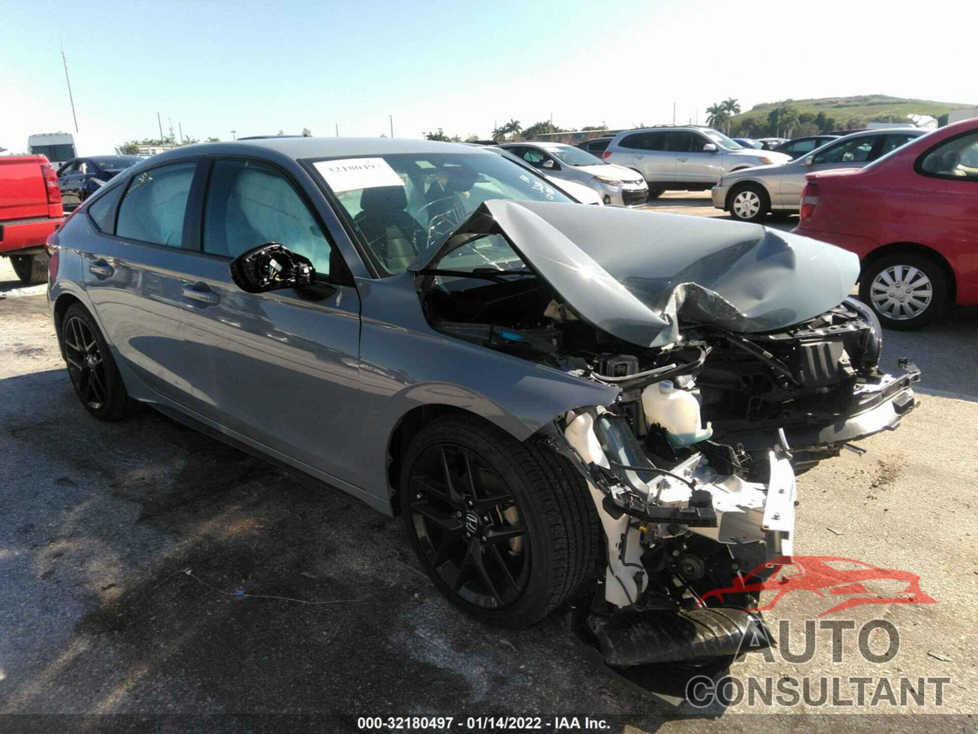 HONDA CIVIC HATCHBACK 2022 - 19XFL2H85NE003286