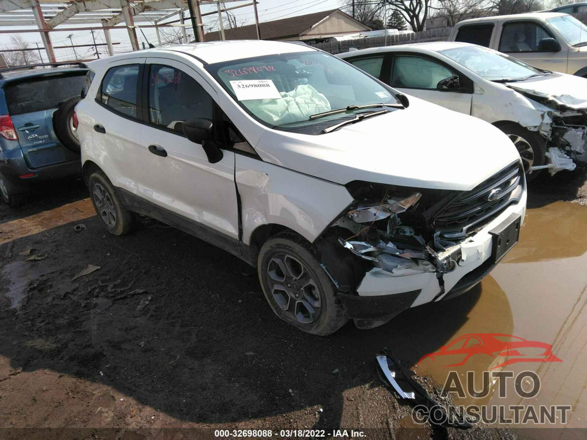 FORD ECOSPORT 2020 - MAJ6S3FL2LC394424