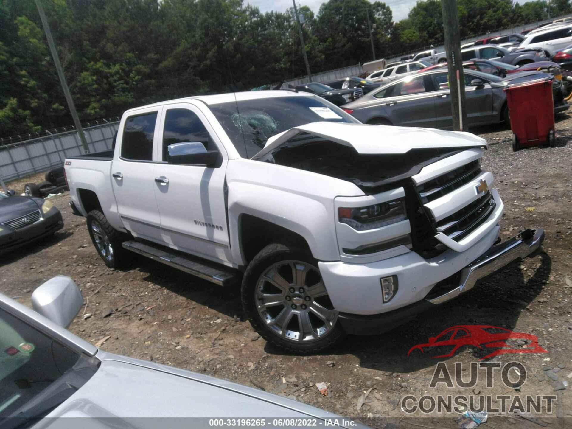 CHEVROLET SILVERADO 1500 2017 - 3GCUKSEC2HG166733
