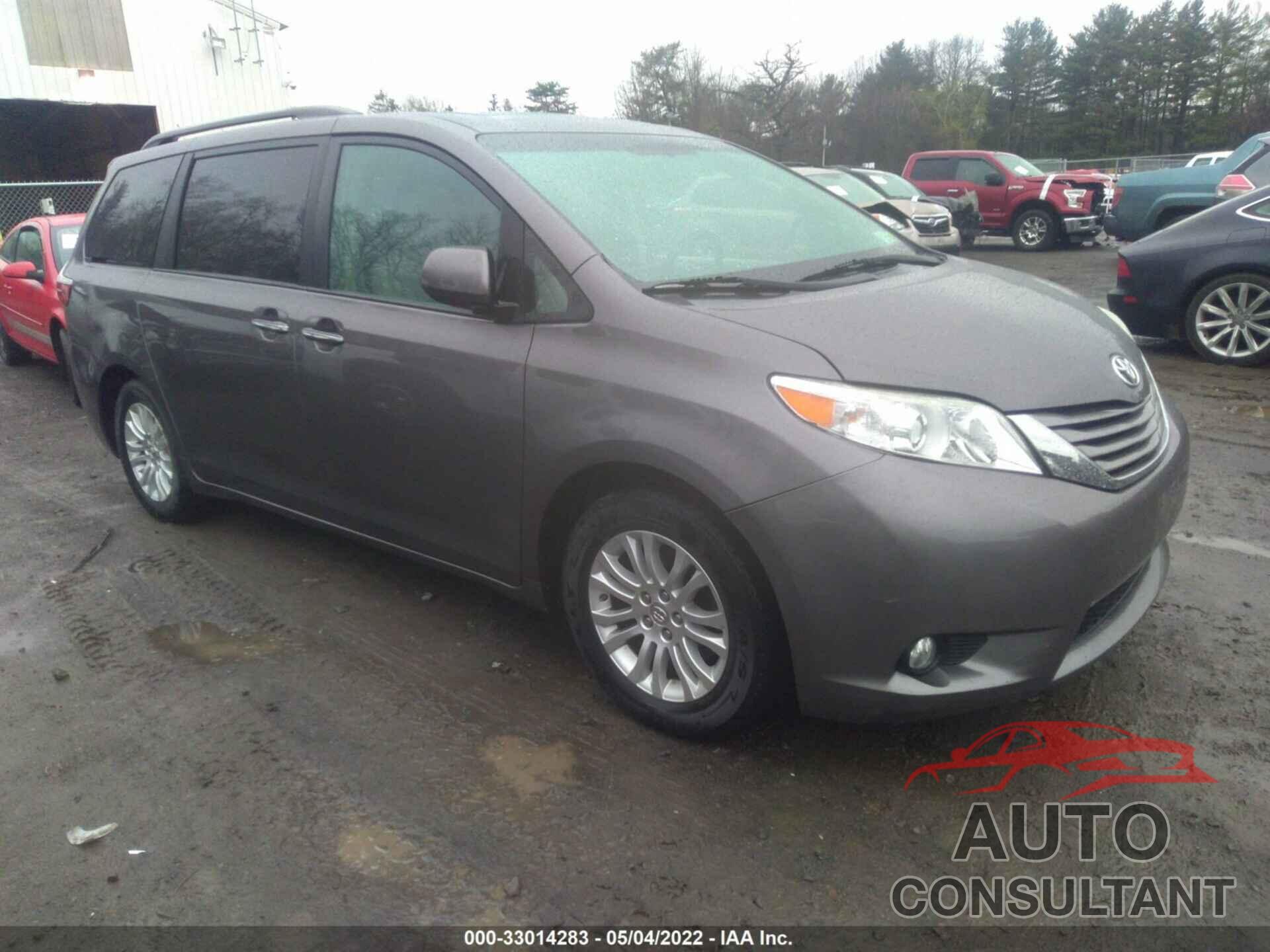 TOYOTA SIENNA 2016 - 5TDYK3DCXGS706337