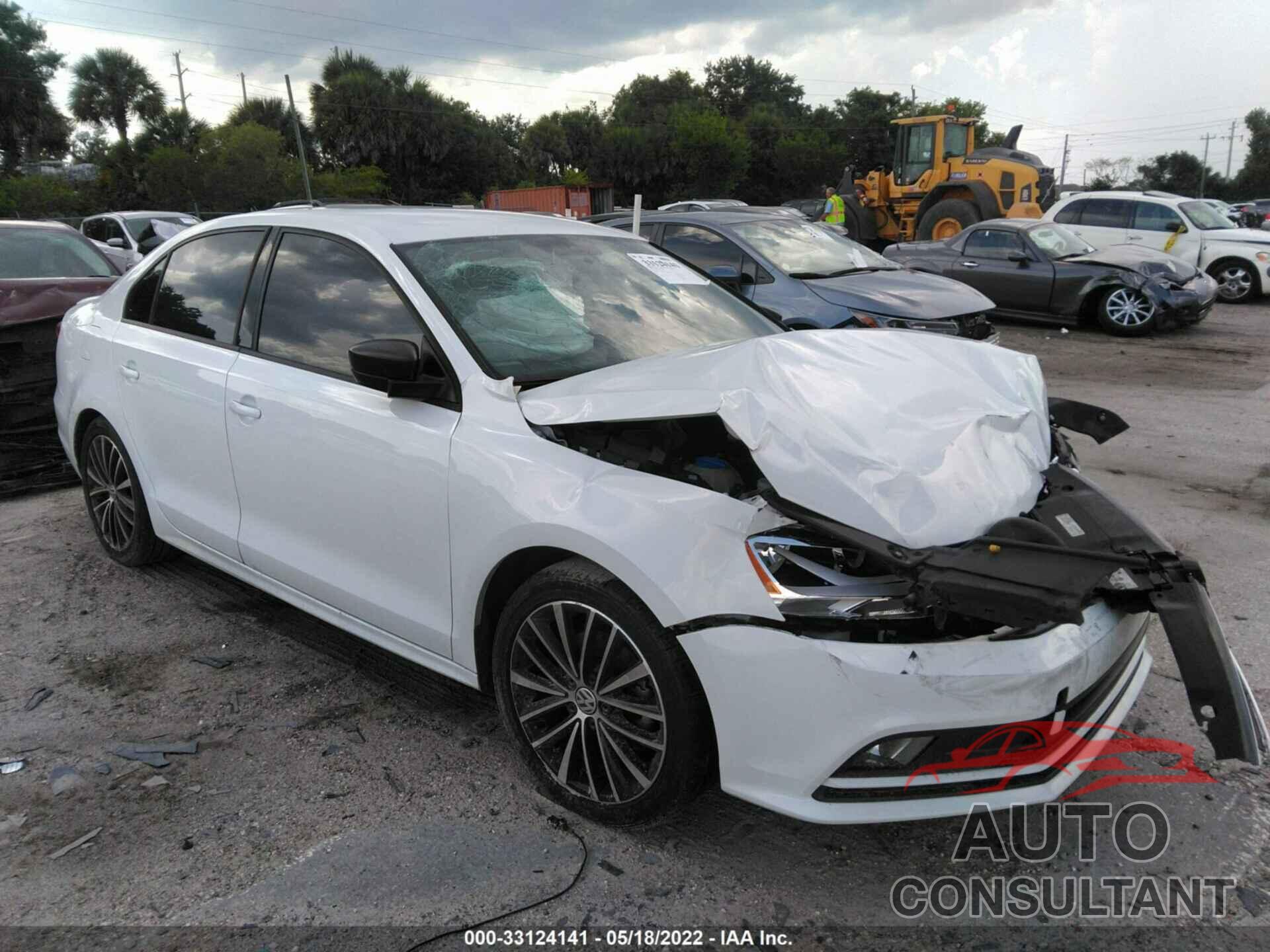 VOLKSWAGEN JETTA SEDAN 2016 - 3VWD17AJ5GM402387