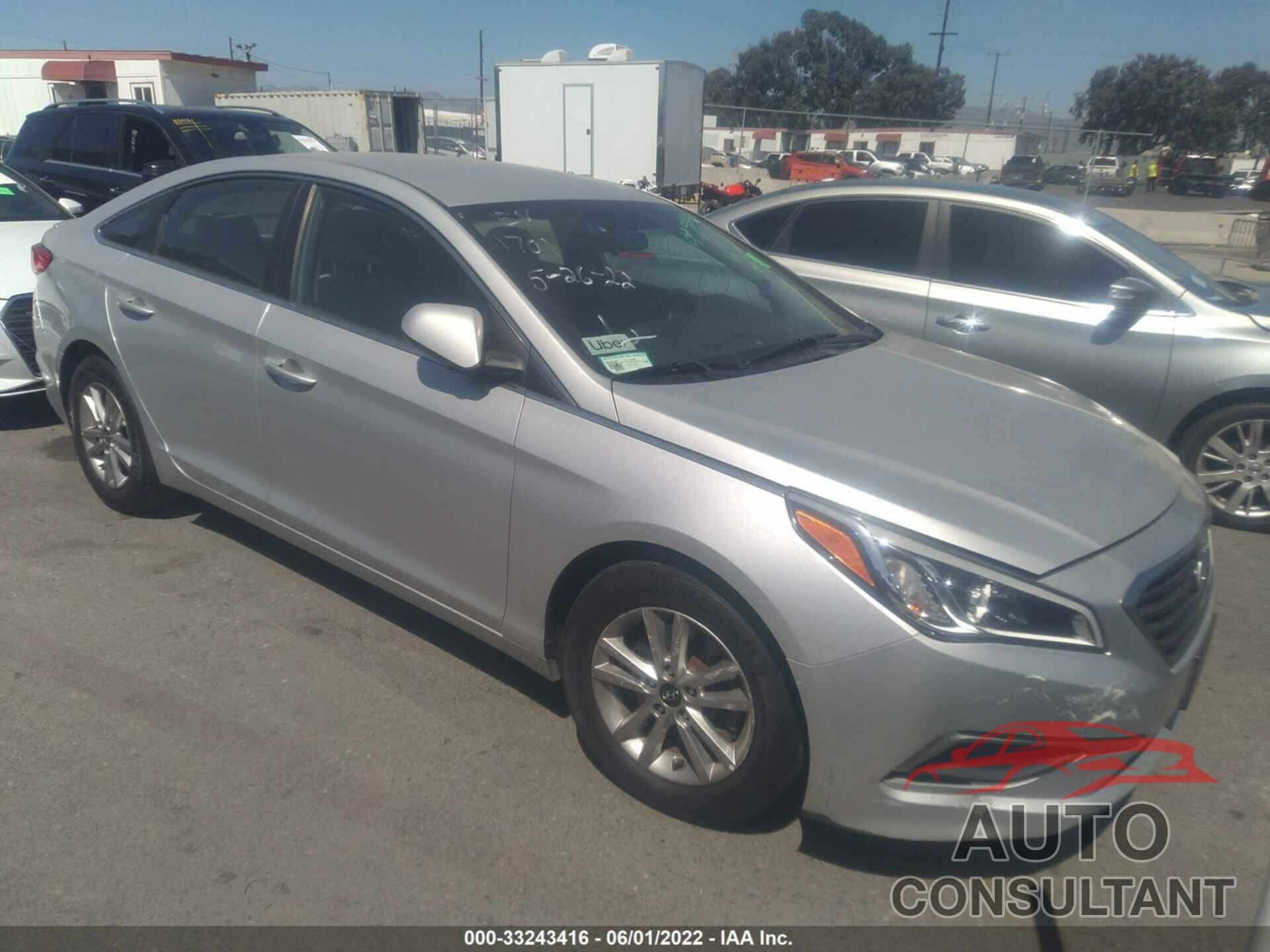 HYUNDAI SONATA 2017 - 5NPE24AF5HH581701