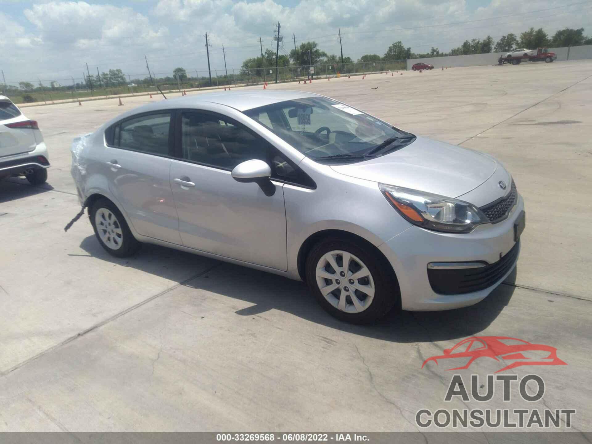 KIA RIO 2016 - KNADM4A39G6663044