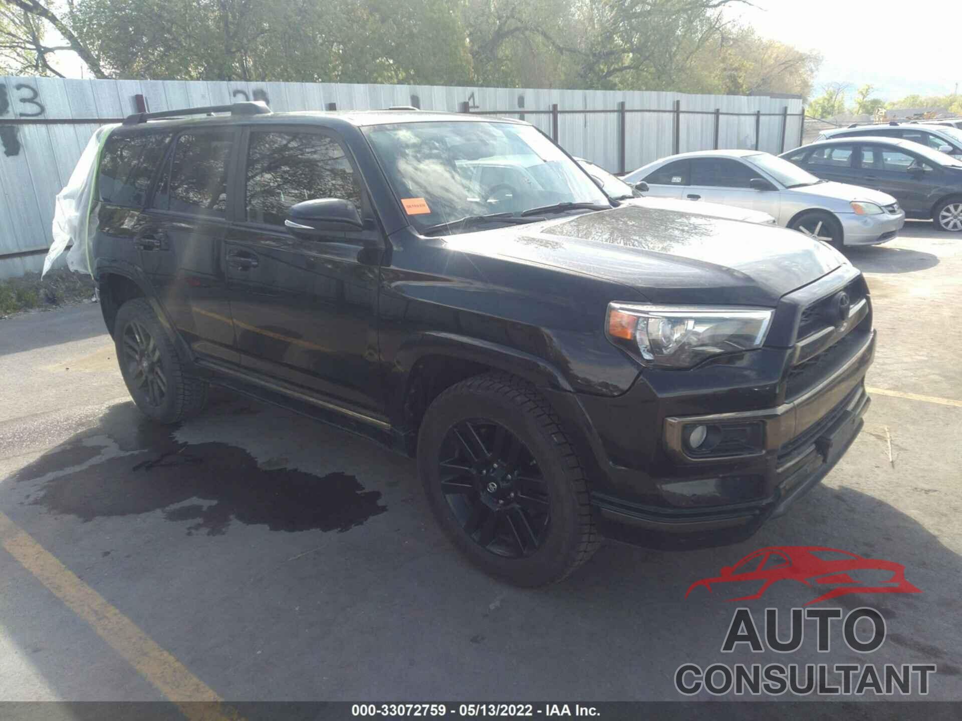 TOYOTA 4RUNNER 2019 - JTEBU5JRXK5625515