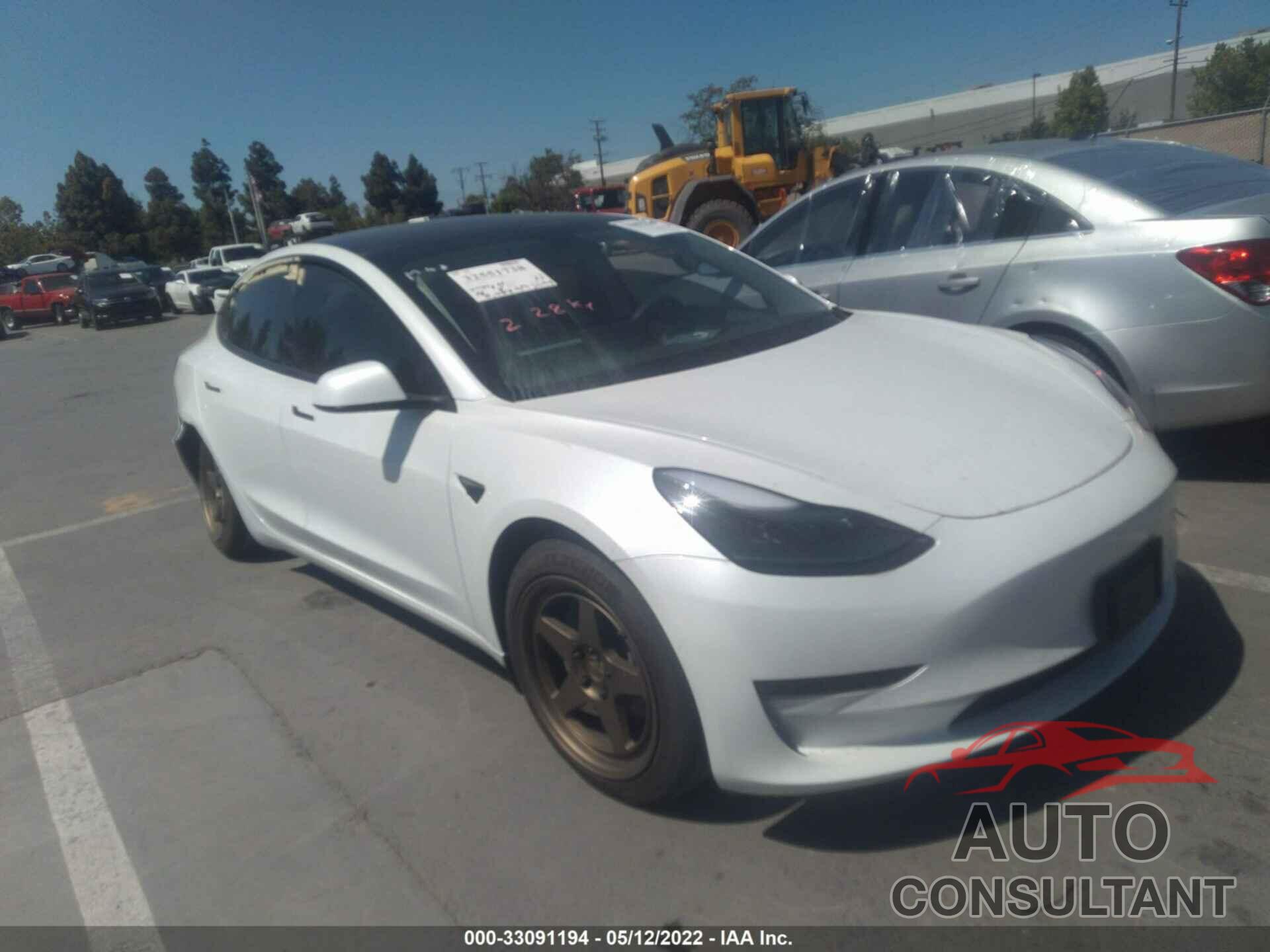 TESLA MODEL 3 2021 - 5YJ3E1EA0MF874183