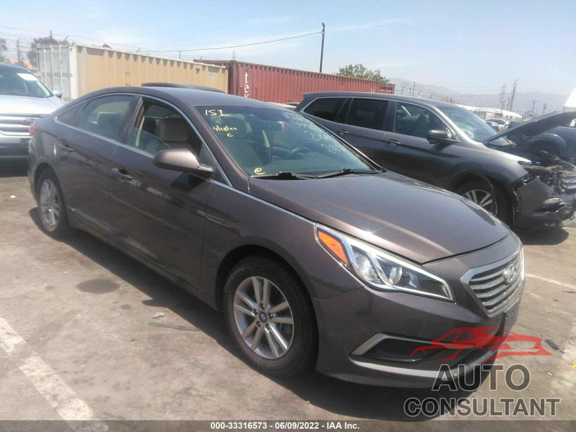 HYUNDAI SONATA 2017 - 5NPE24AF7HH467828