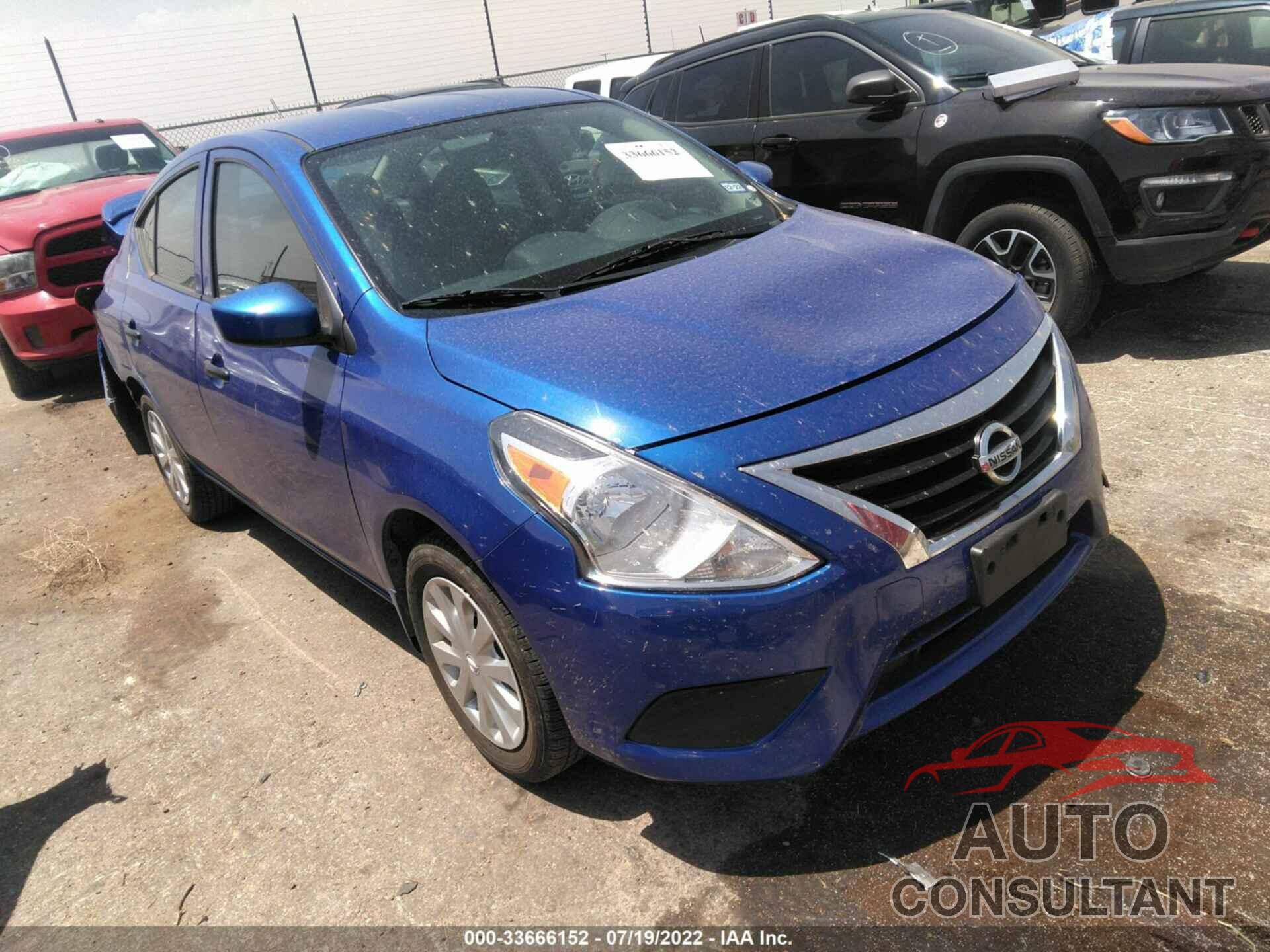 NISSAN VERSA 2016 - 3N1CN7AP6GL886666