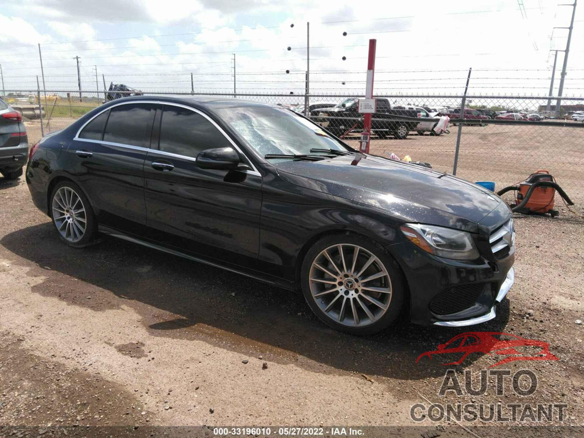 MERCEDES-BENZ C-CLASS 2017 - 55SWF4JB6HU212252