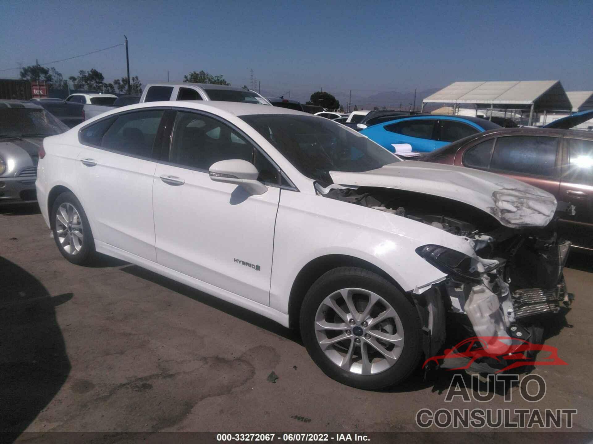 FORD FUSION HYBRID 2019 - 3FA6P0MU5KR174612