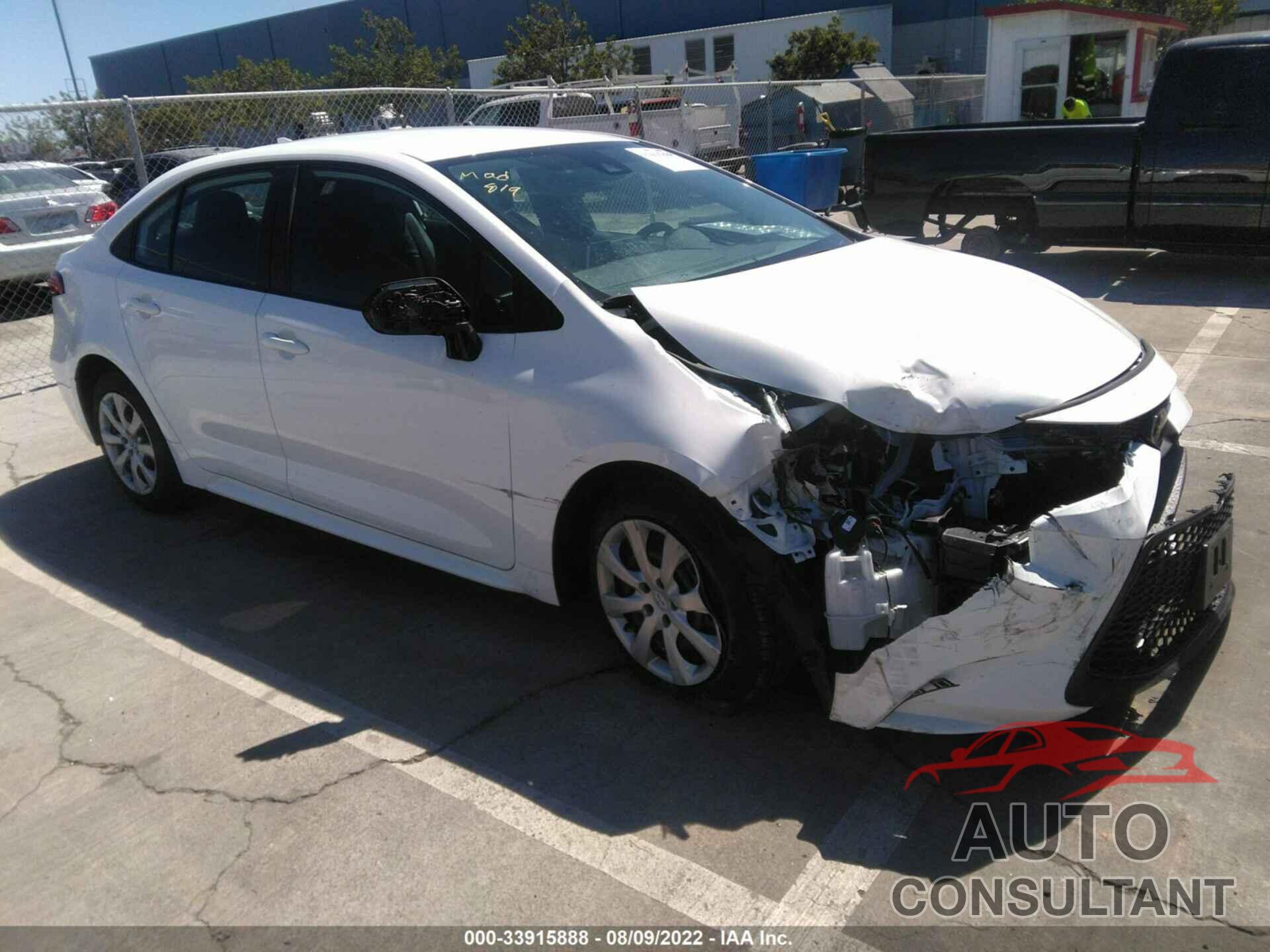 TOYOTA COROLLA 2021 - 5YFEPMAE4MP163376