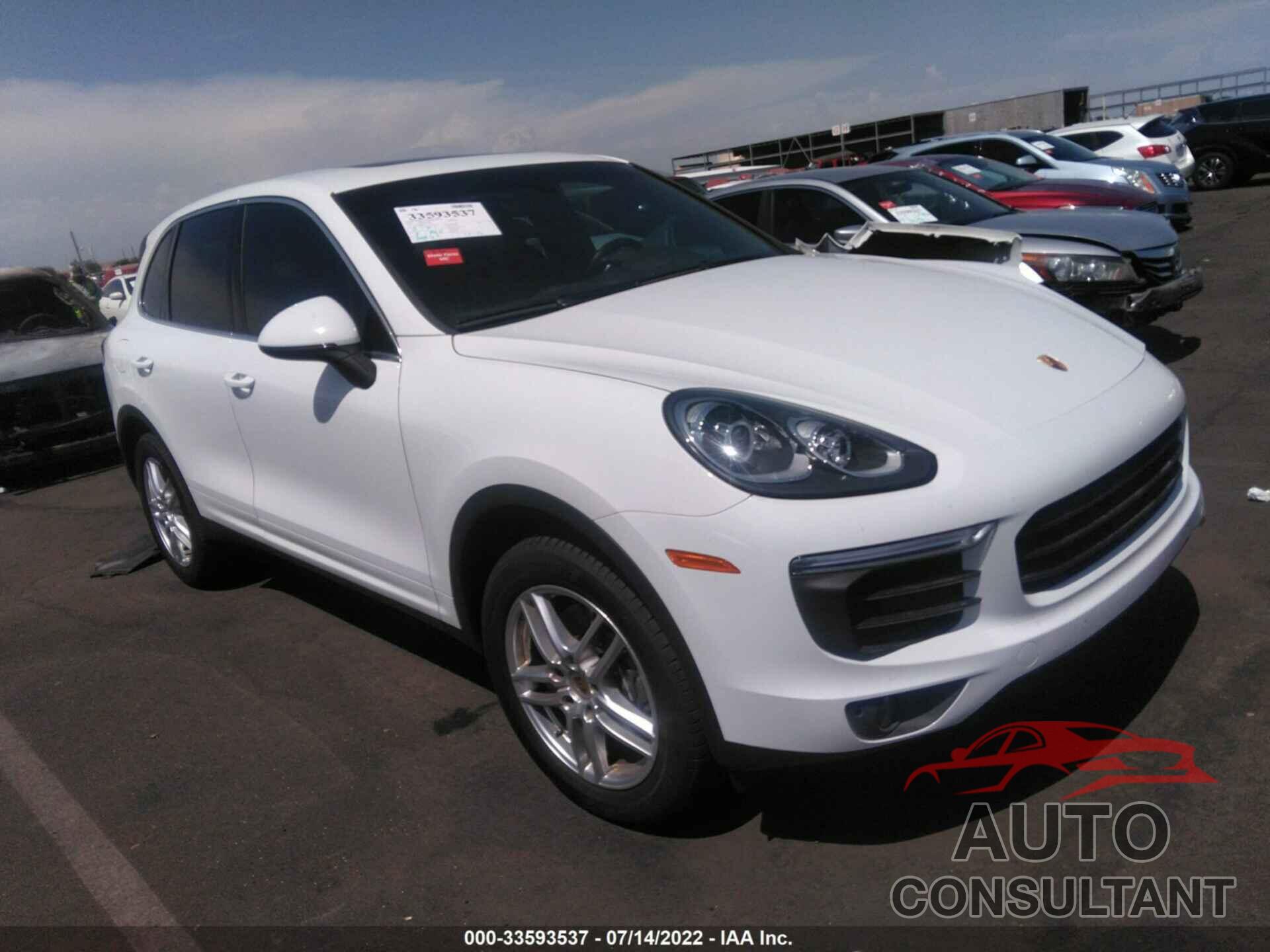 PORSCHE CAYENNE 2016 - WP1AA2A20GLA04070