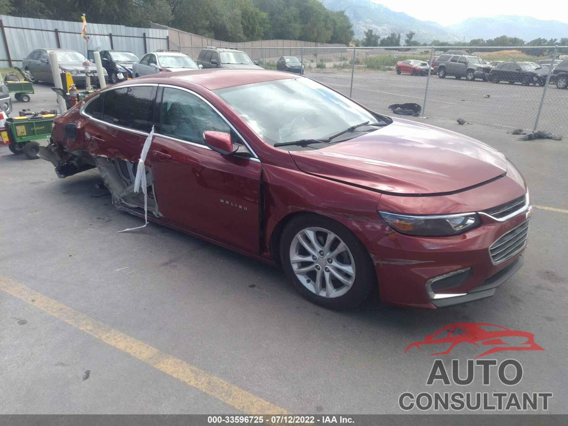 CHEVROLET MALIBU 2017 - 1G1ZE5ST7HF186182
