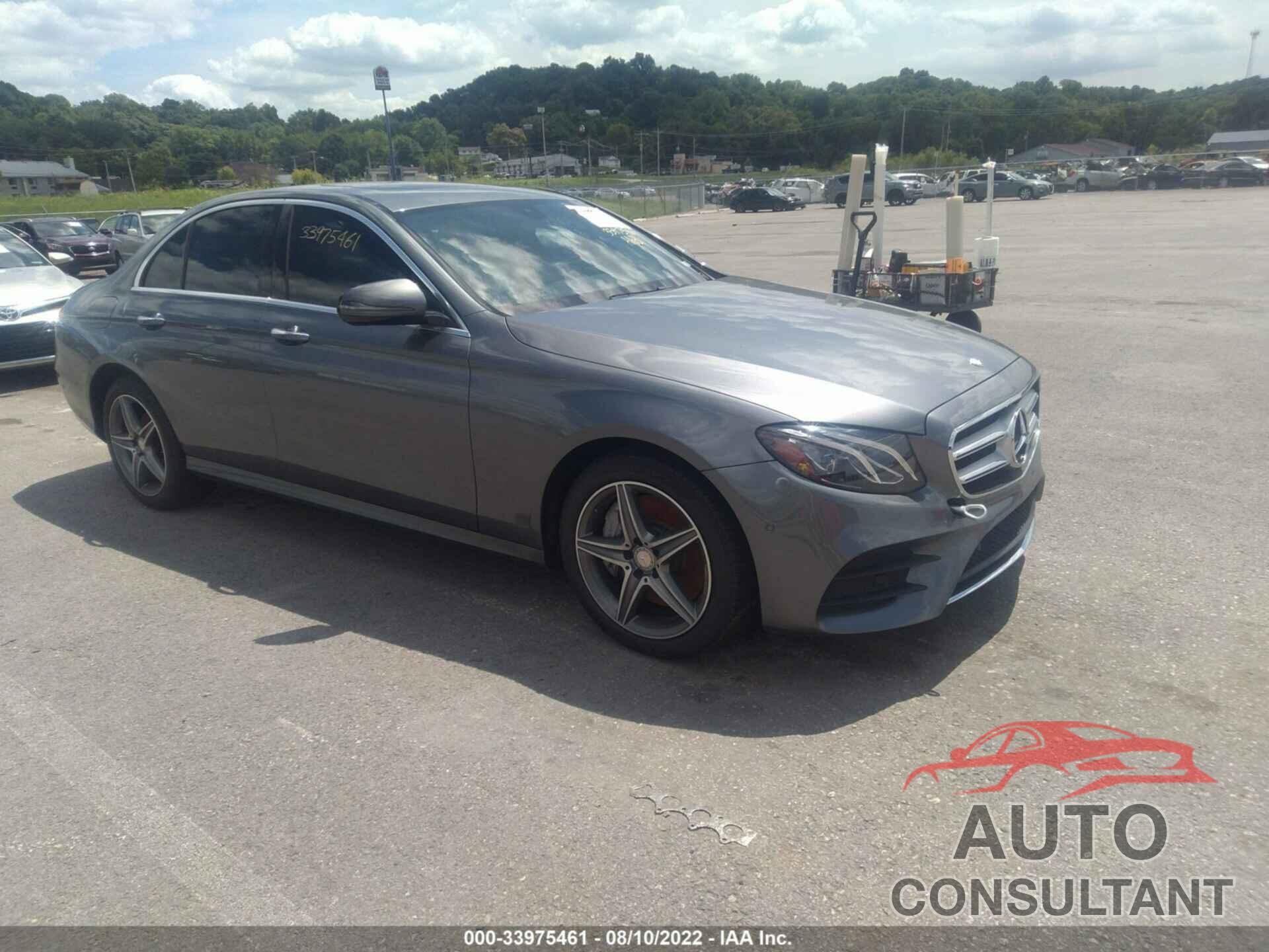 MERCEDES-BENZ E-CLASS 2017 - WDDZF4KB9HA032551