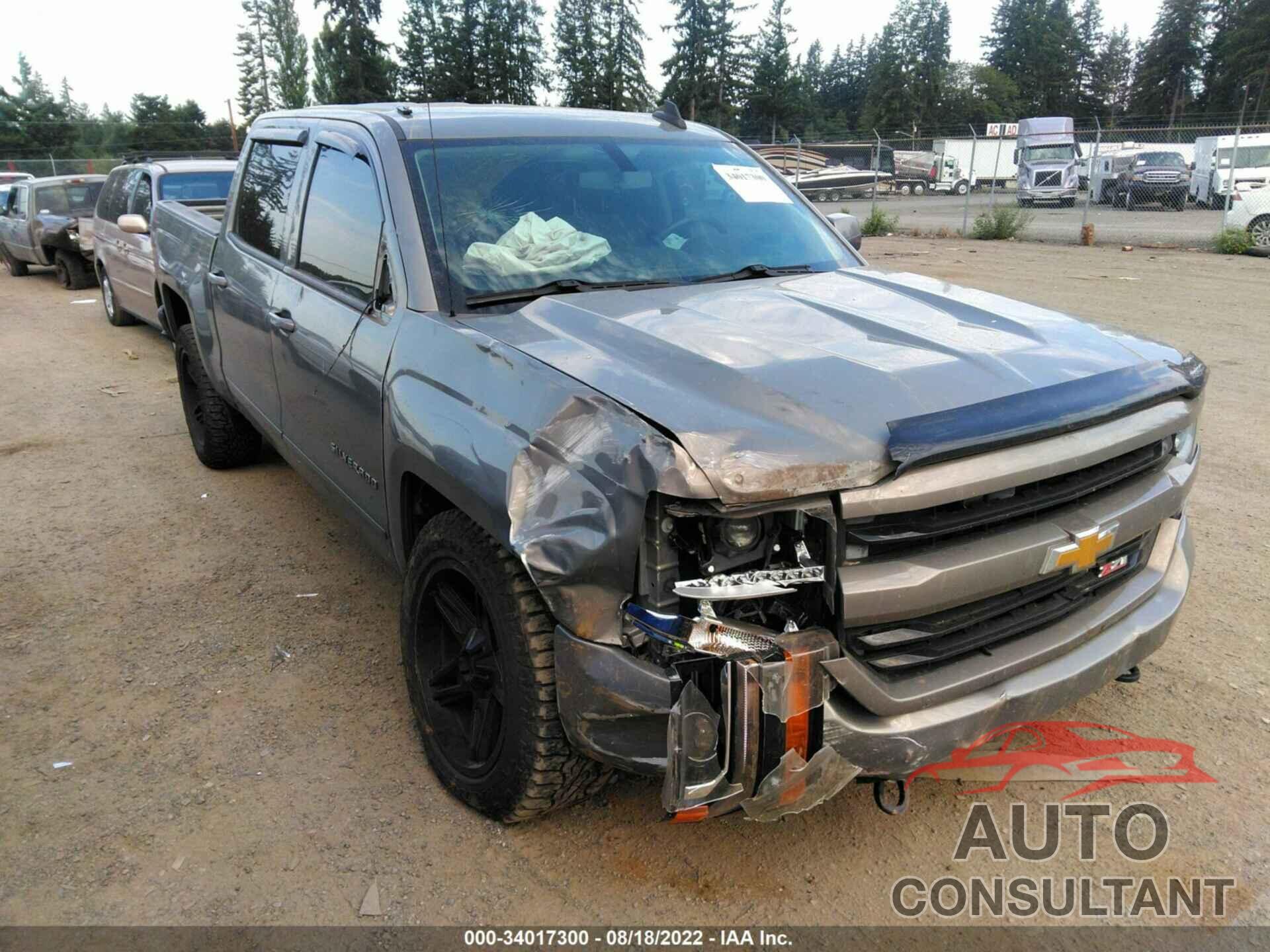 CHEVROLET SILVERADO 1500 2017 - 3GCUKREC0HG283641