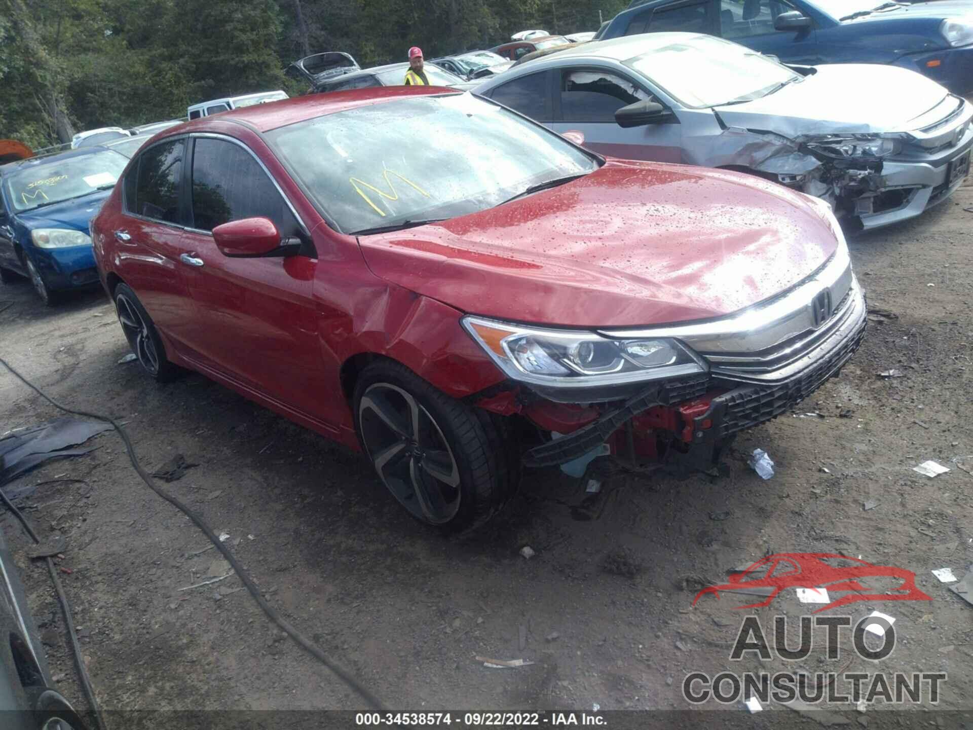 HONDA ACCORD SEDAN 2016 - 1HGCR2F57GA121213