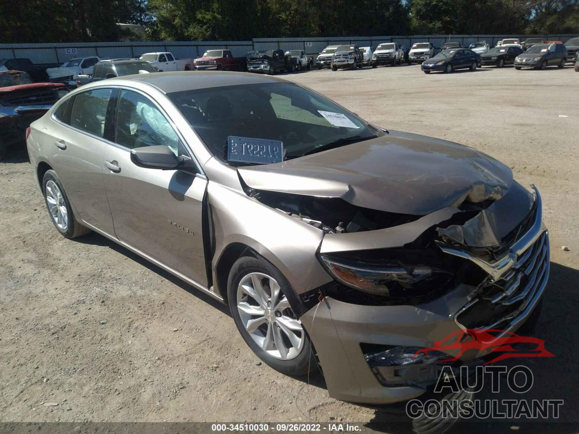 CHEVROLET MALIBU 2022 - 1G1ZD5ST2NF118290