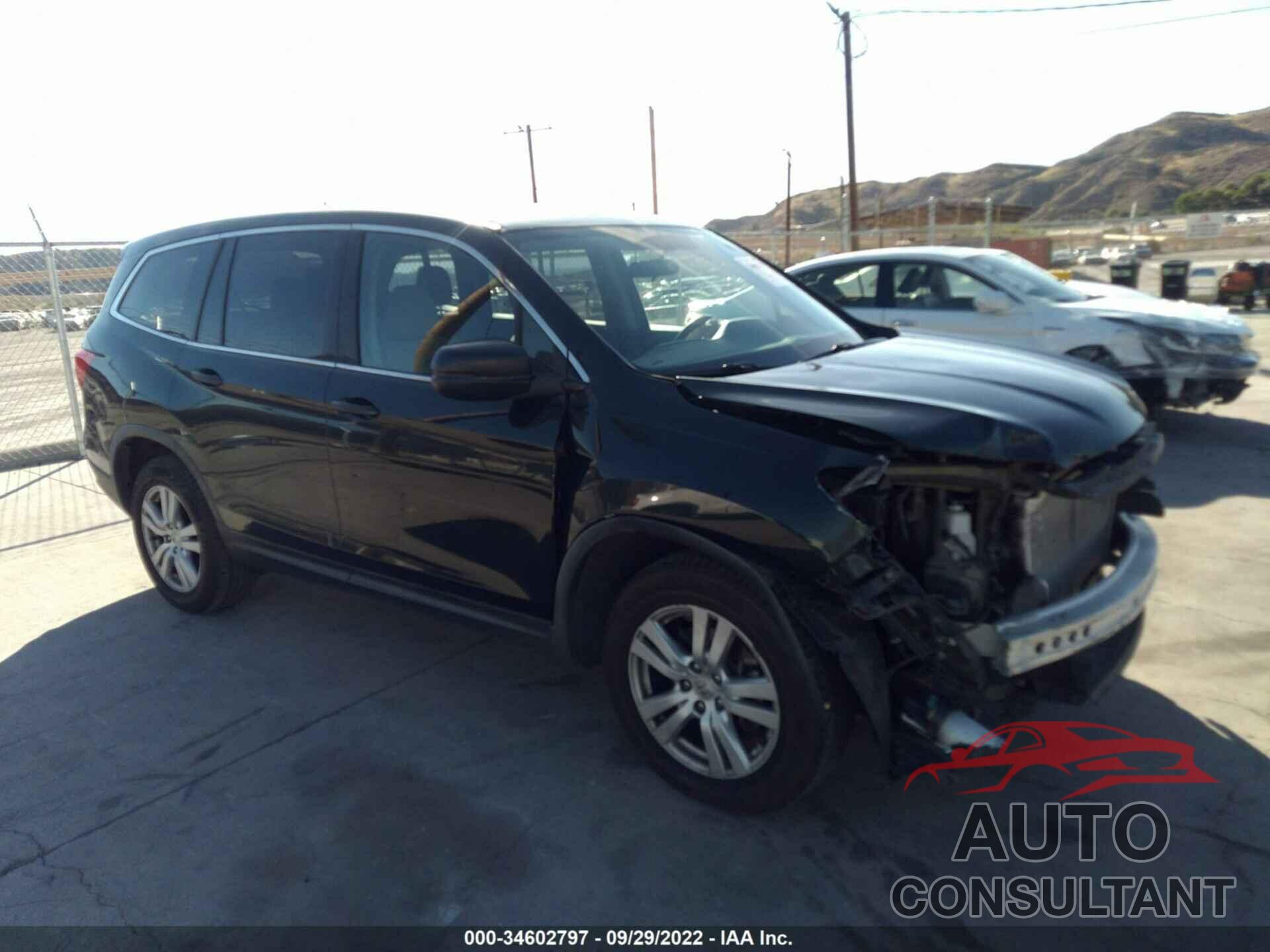 HONDA PILOT 2016 - 5FNYF6H10GB058445