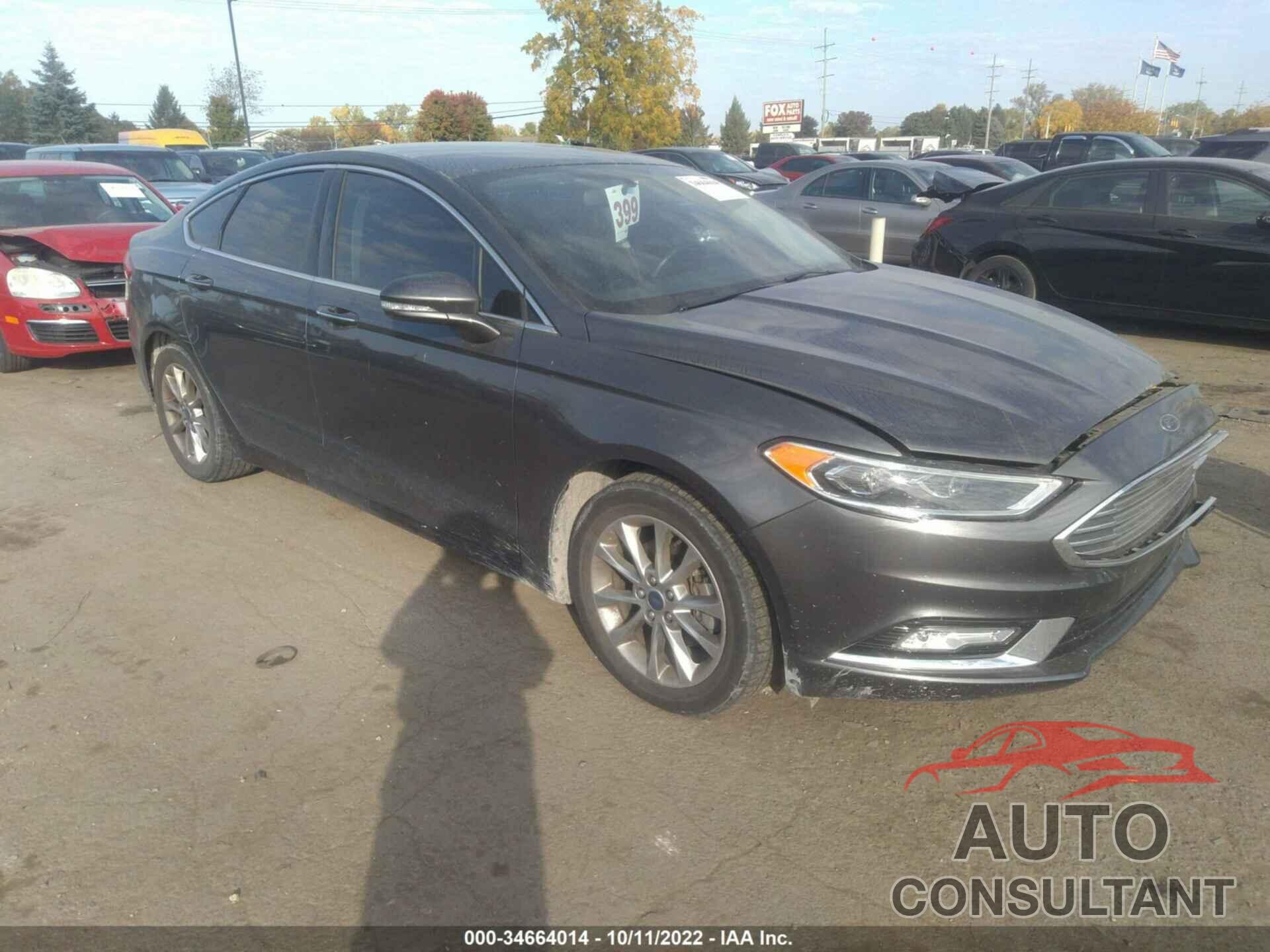 FORD FUSION 2017 - 3FA6P0HD1HR272667
