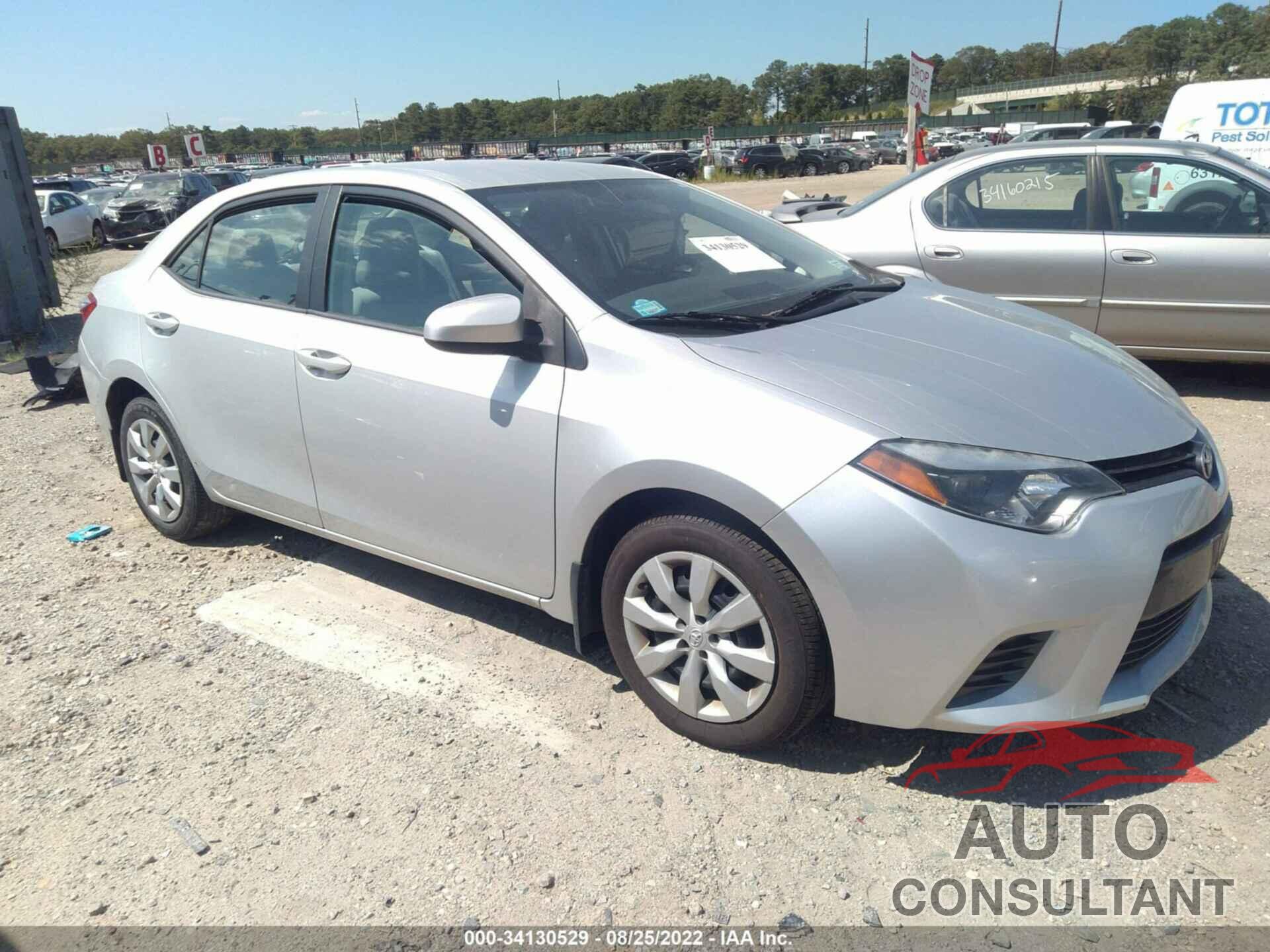 TOYOTA COROLLA 2016 - 2T1BURHE2GC689766