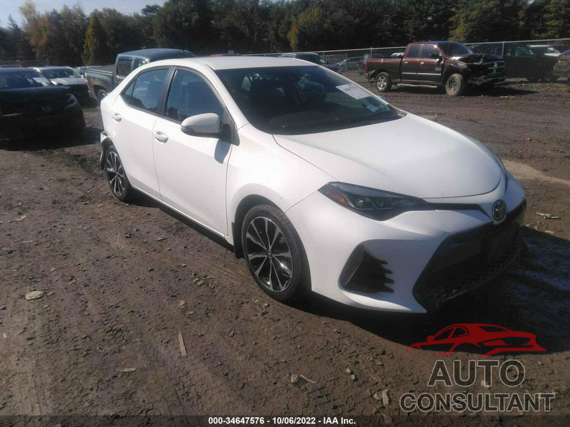 TOYOTA COROLLA 2017 - 2T1BURHE8HC911681