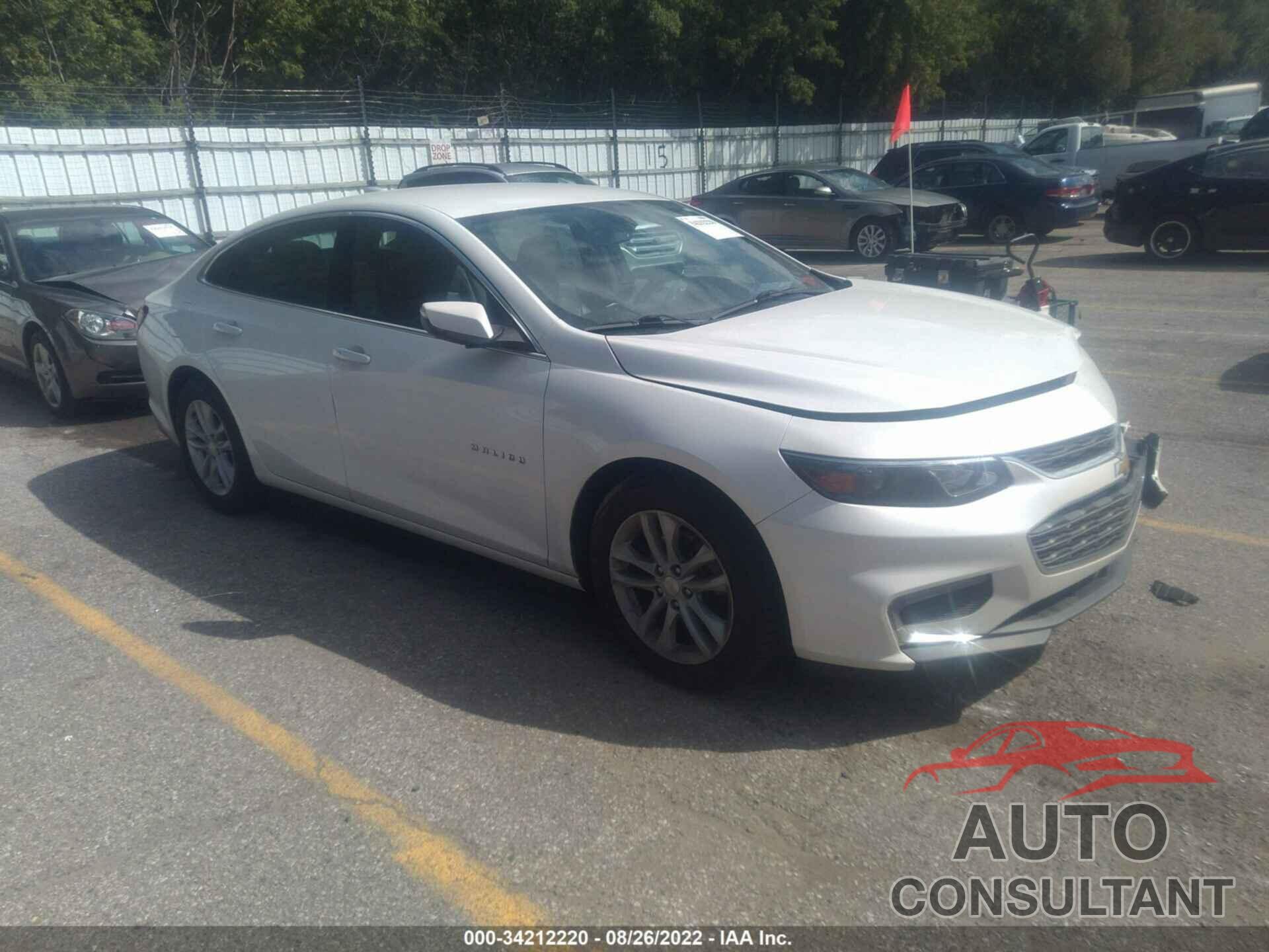 CHEVROLET MALIBU 2016 - 1G1ZE5ST4GF355685