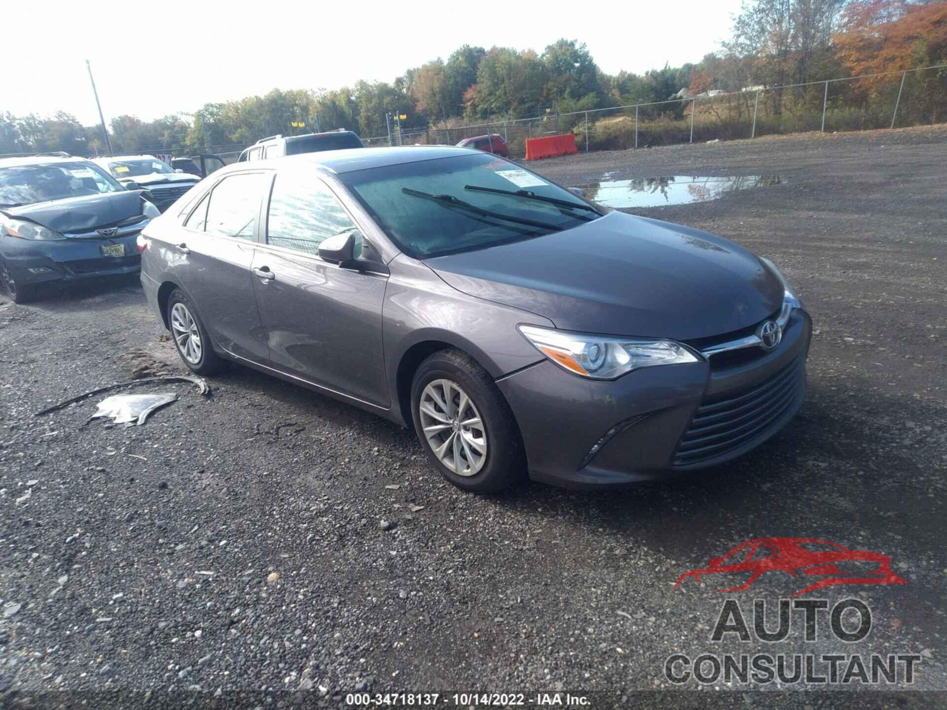 TOYOTA CAMRY 2016 - 4T4BF1FKXGR531555