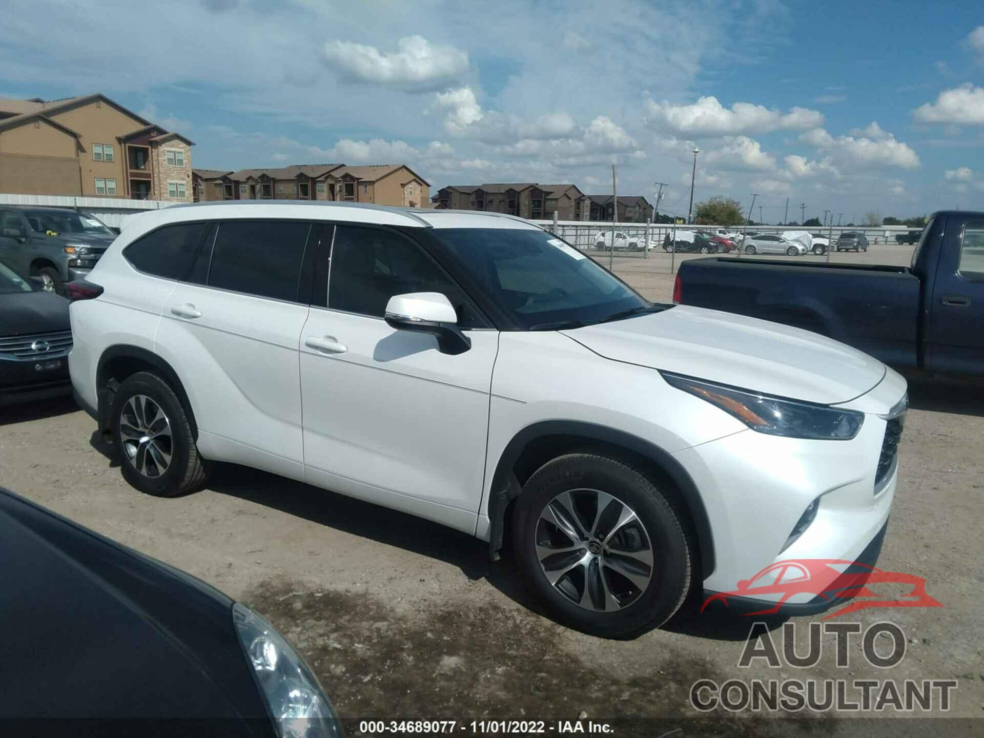 TOYOTA HIGHLANDER 2022 - 5TDGZRAH1NS092527