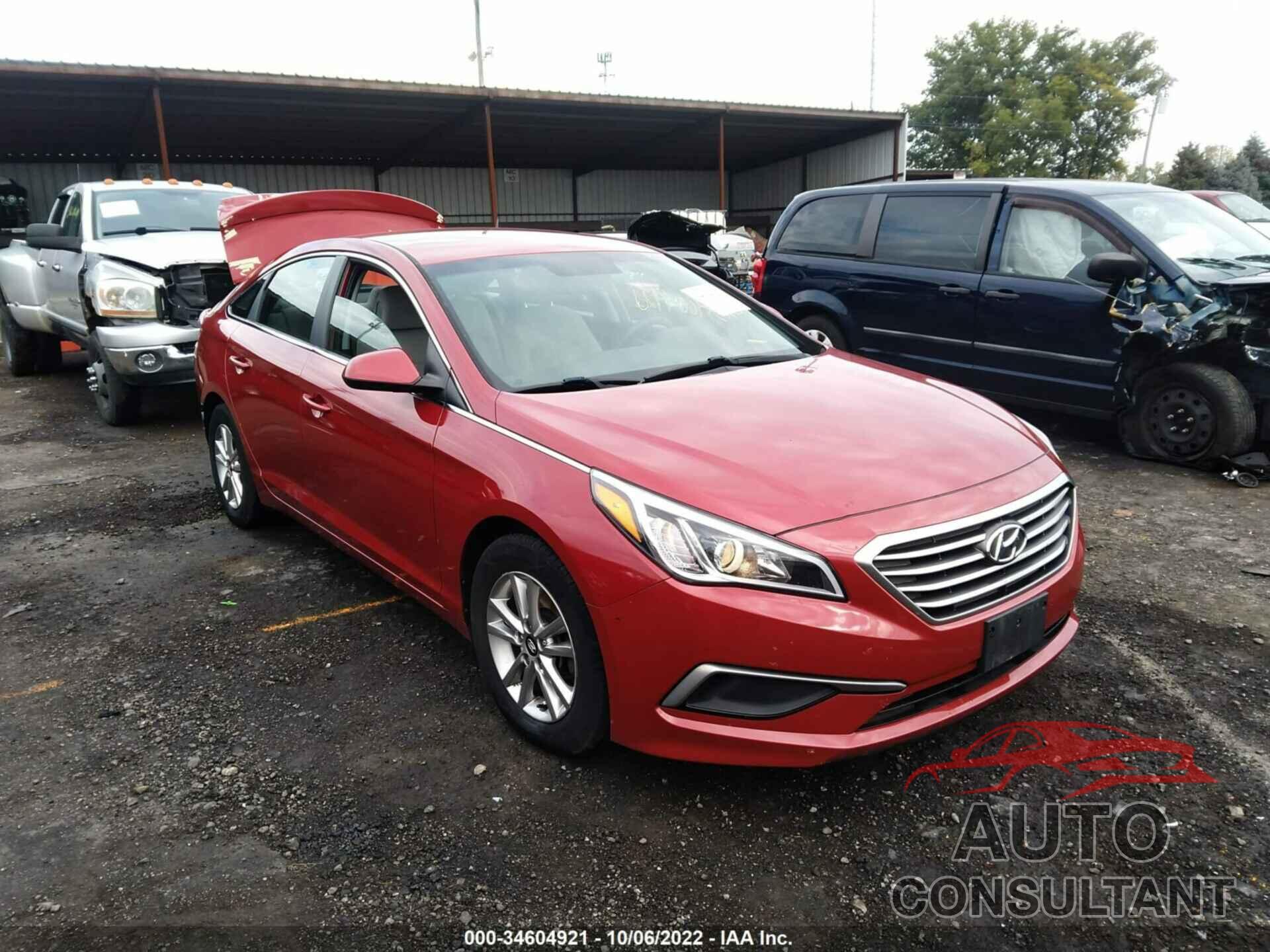 HYUNDAI SONATA 2017 - 5NPE24AF7HH550580