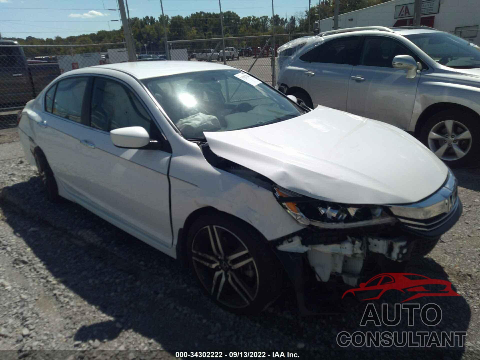 HONDA ACCORD SEDAN 2016 - 1HGCR2F50GA015895