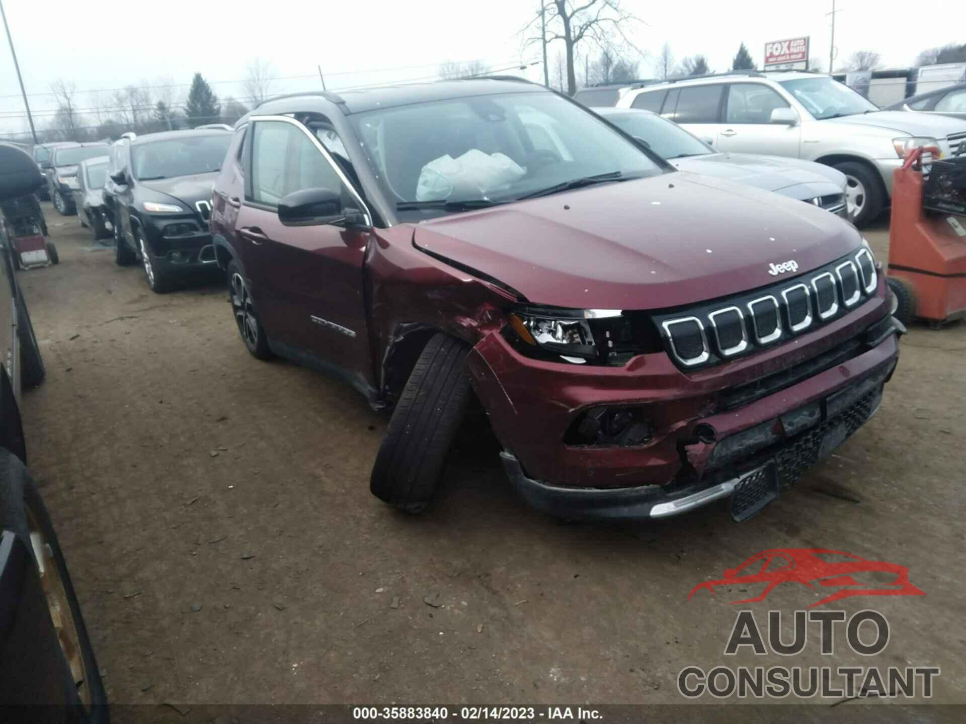 JEEP COMPASS 2022 - 3C4NJDCB9NT153235