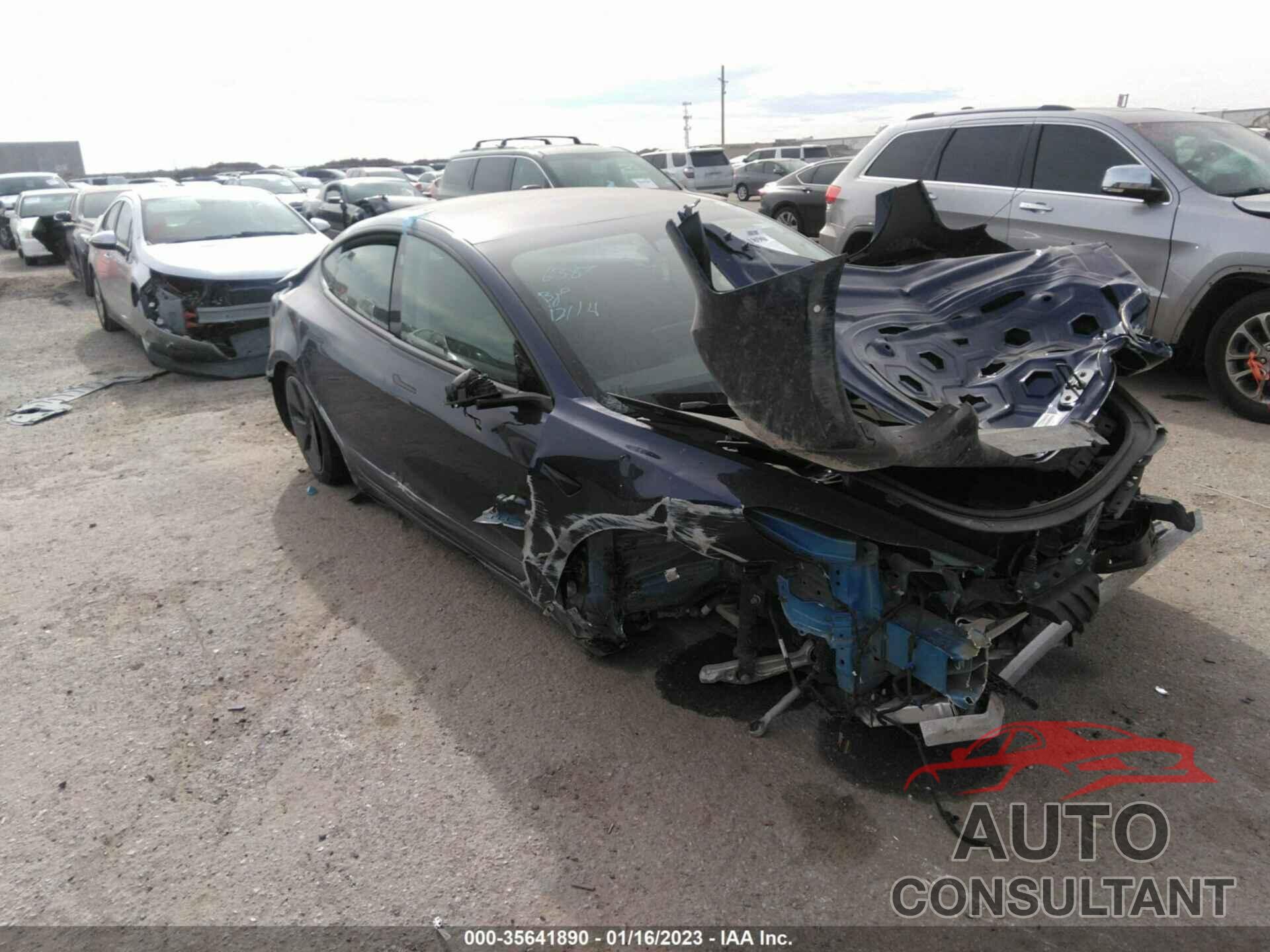 TESLA MODEL 3 2022 - 5YJ3E1EA4NF346387