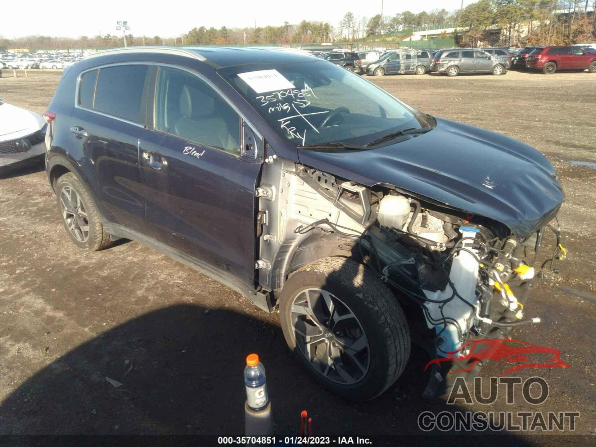 KIA SPORTAGE 2021 - KNDPNCACXM7858745