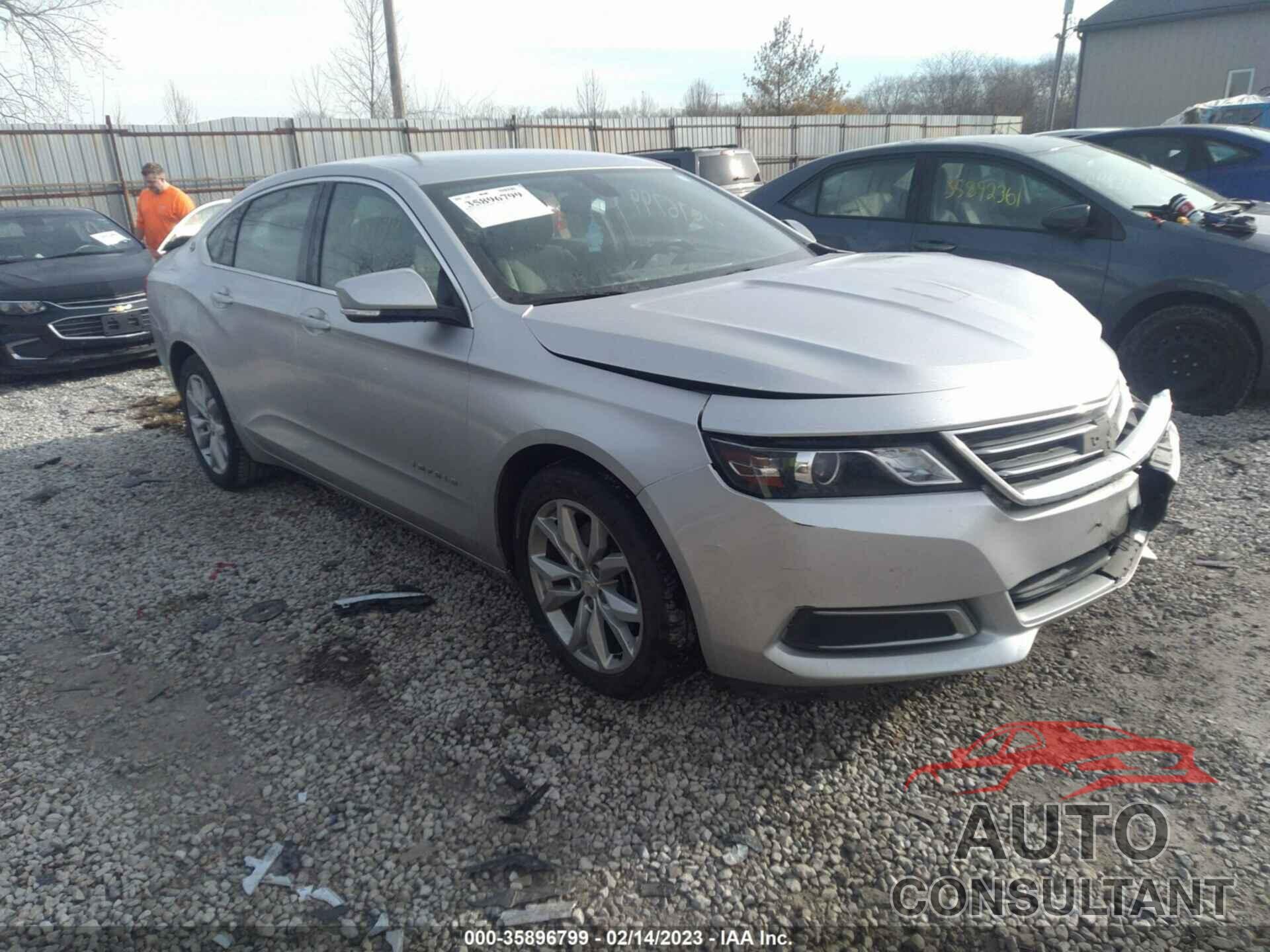 CHEVROLET IMPALA 2016 - 2G1105SA3G9132007