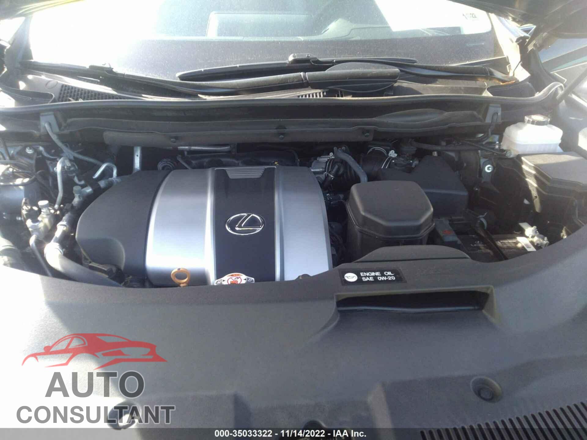LEXUS RX 2019 - 2T2BZMCA5KC192921