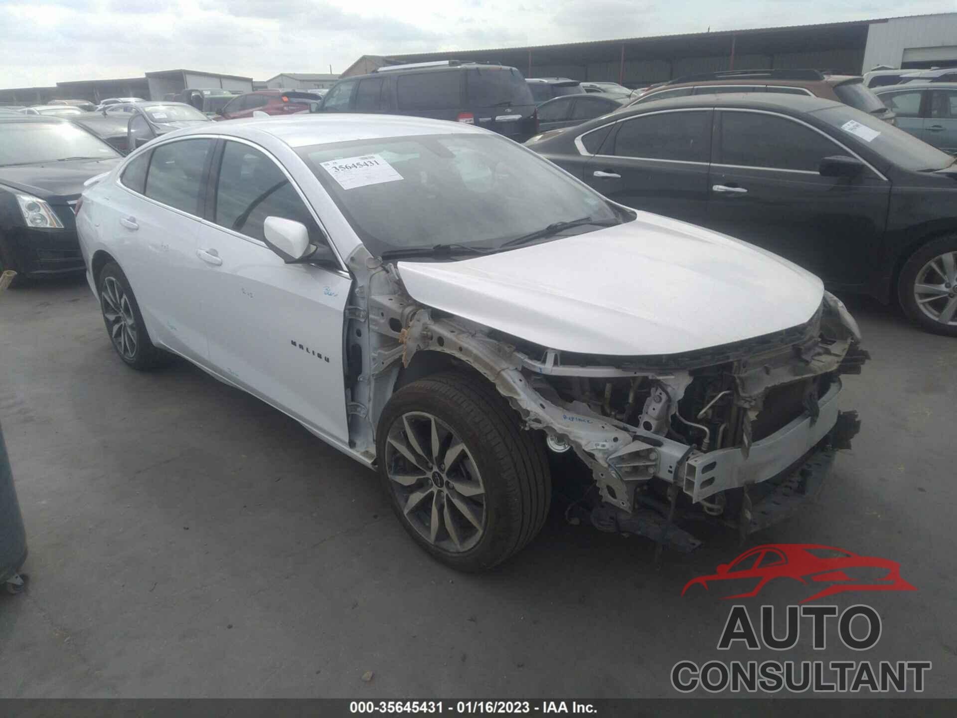 CHEVROLET MALIBU 2021 - 1G1ZG5STXMF044428