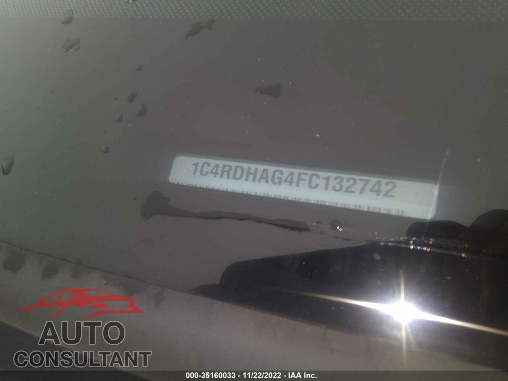 DODGE DURANGO 2015 - 1C4RDHAG4FC132742